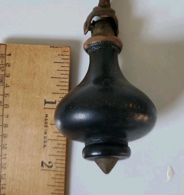 Atq Victorian Eastlake Teardrop Drawer Pulls Set 12 Black Wood & Metal + Extras