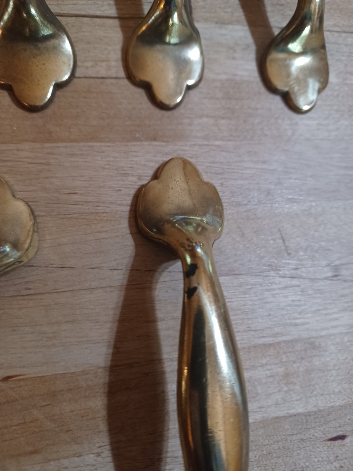 Mixed Lot of 10 Vintage Keeler Brass Company Drawer Pulls N16122 and N14395
