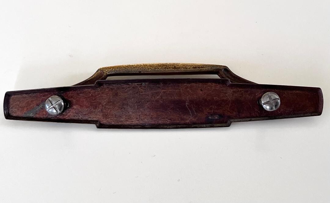 (4) Mid-Century Dresser Drawer Drop Handle Pulls 7″ Long / 4.5″ Screw To Screw