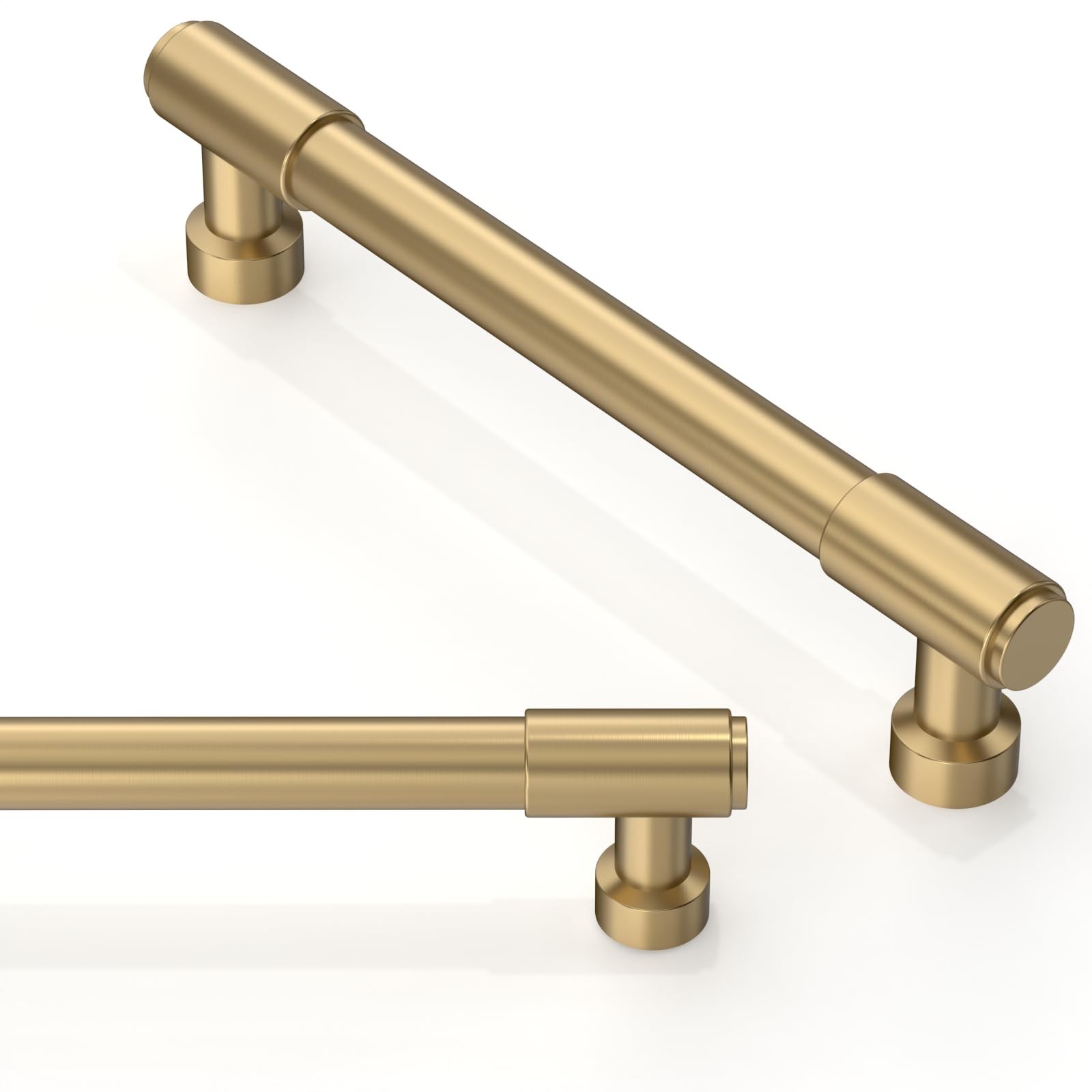 10 Pack Champagne Bronze Cabinet Pulls 5 Inch(128mm) Kitchen Cabinet Handles …