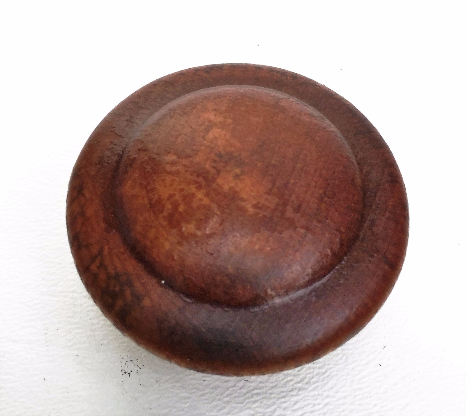 RESTORED Mushroom Maple Cabinet Knob Wood Antique Hardware Colonial Drawer Pull