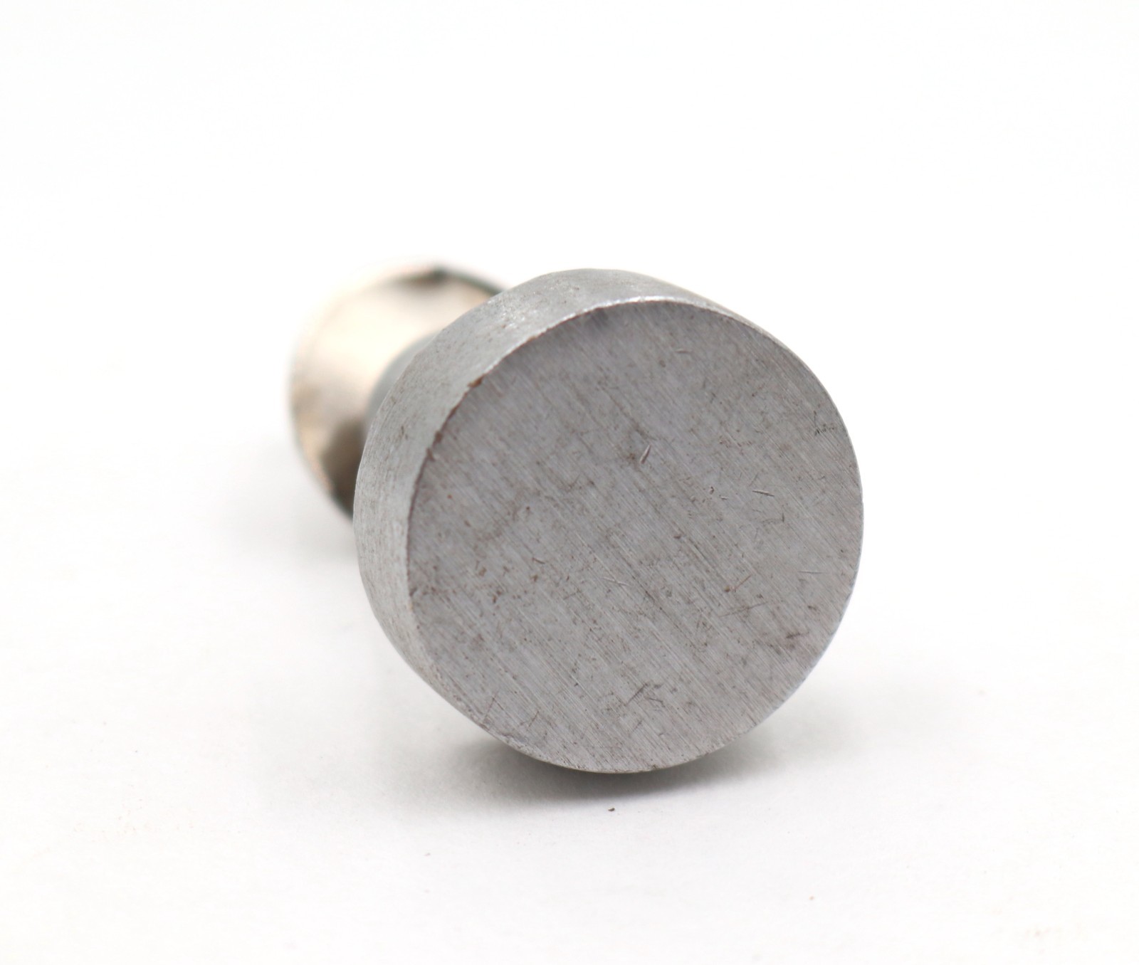 Pair of Modern 1 in. Brushed Nickel Brass Cabinet Knobs