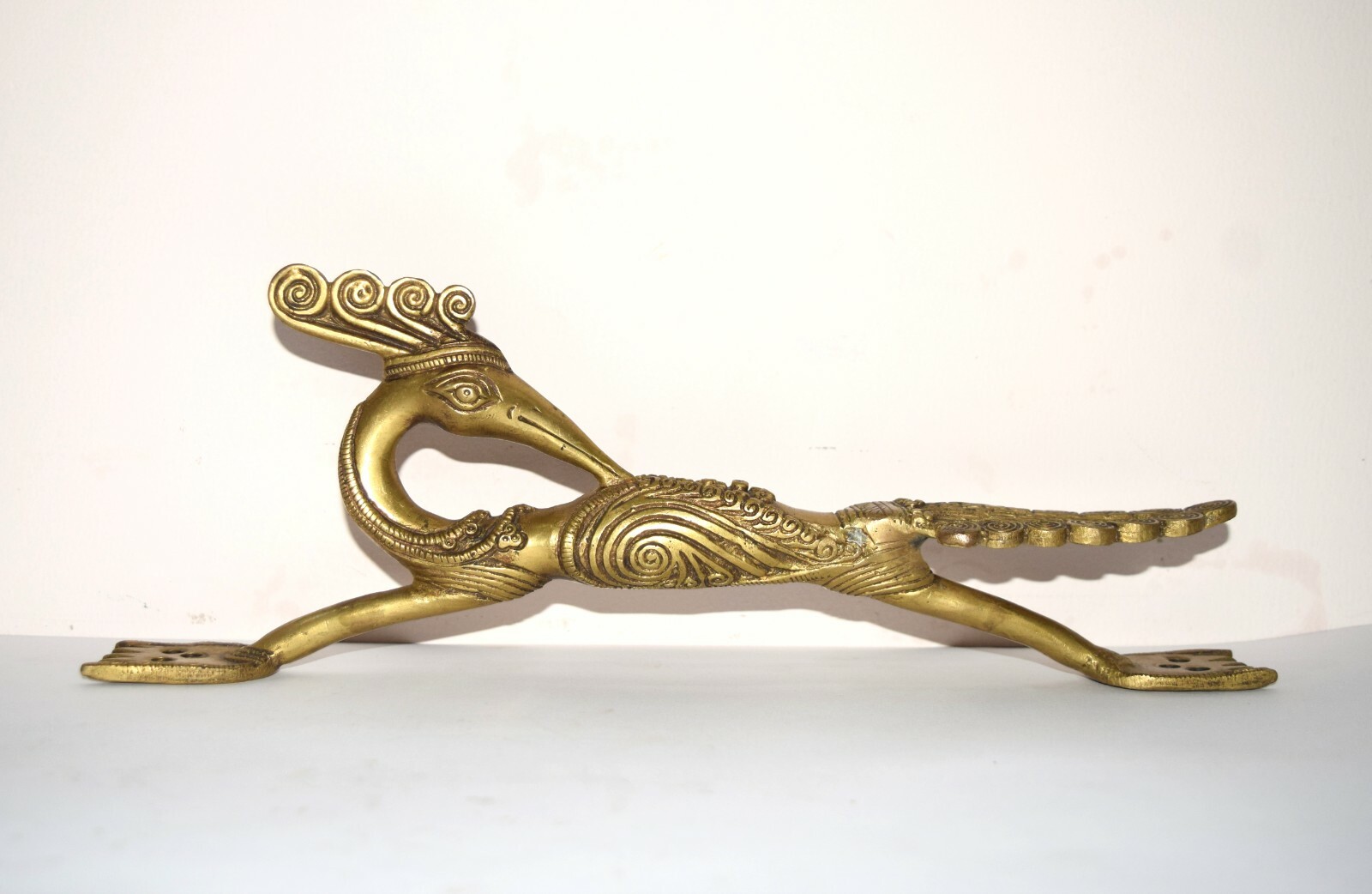 Peacock Door Handle Brass Peafowl Style Dresser Pull Bird Door Accessories GTX