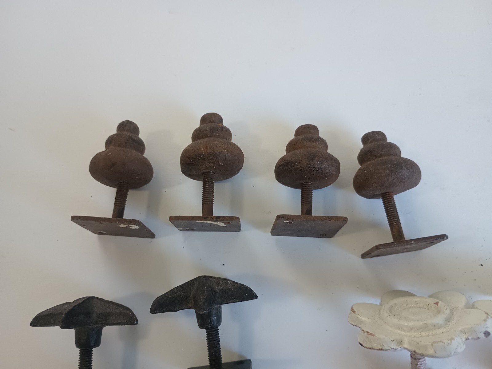 Decorative Salvaged Cast Iron Knobs