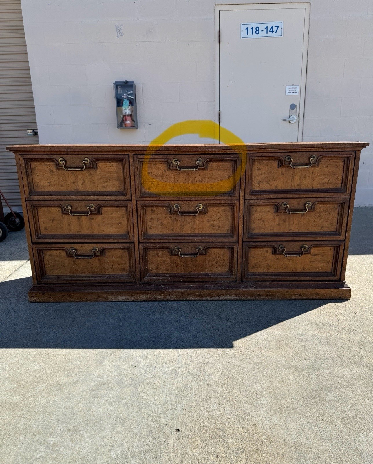 Drexel Wellington Park Drawer Pull Dresser Replacement Vintage Bedroom Furniture