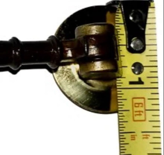 Vintage Original Brass Drawer Pull Handles Traditional Teardrop Cabinet Knob