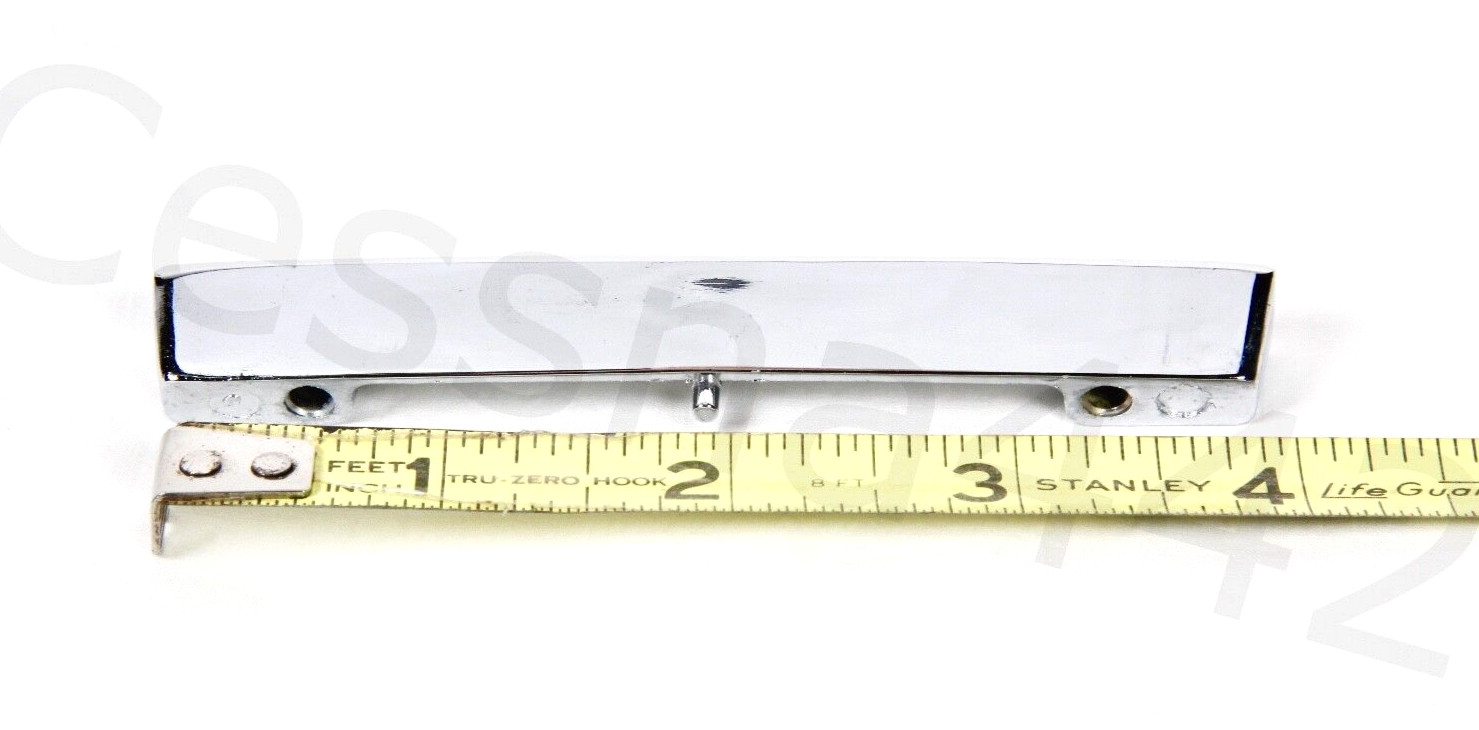 Vintage Aviation Office Cabinet Drawer Pulls 4″ Chrome Plated Original NOS Part