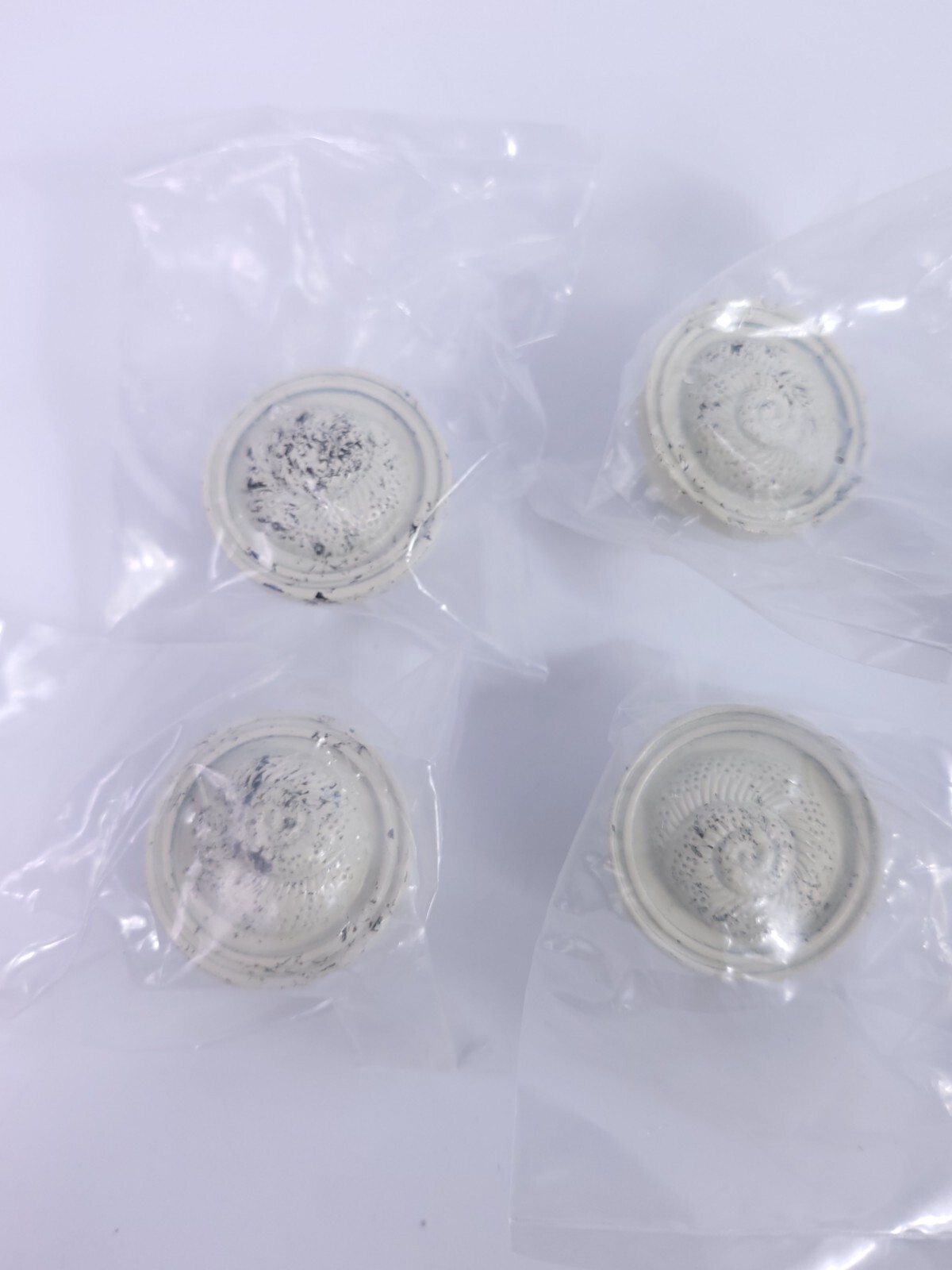 5x Drawer Cabinet Knob Pull Handle Cream Vintage Antique Style Antique White
