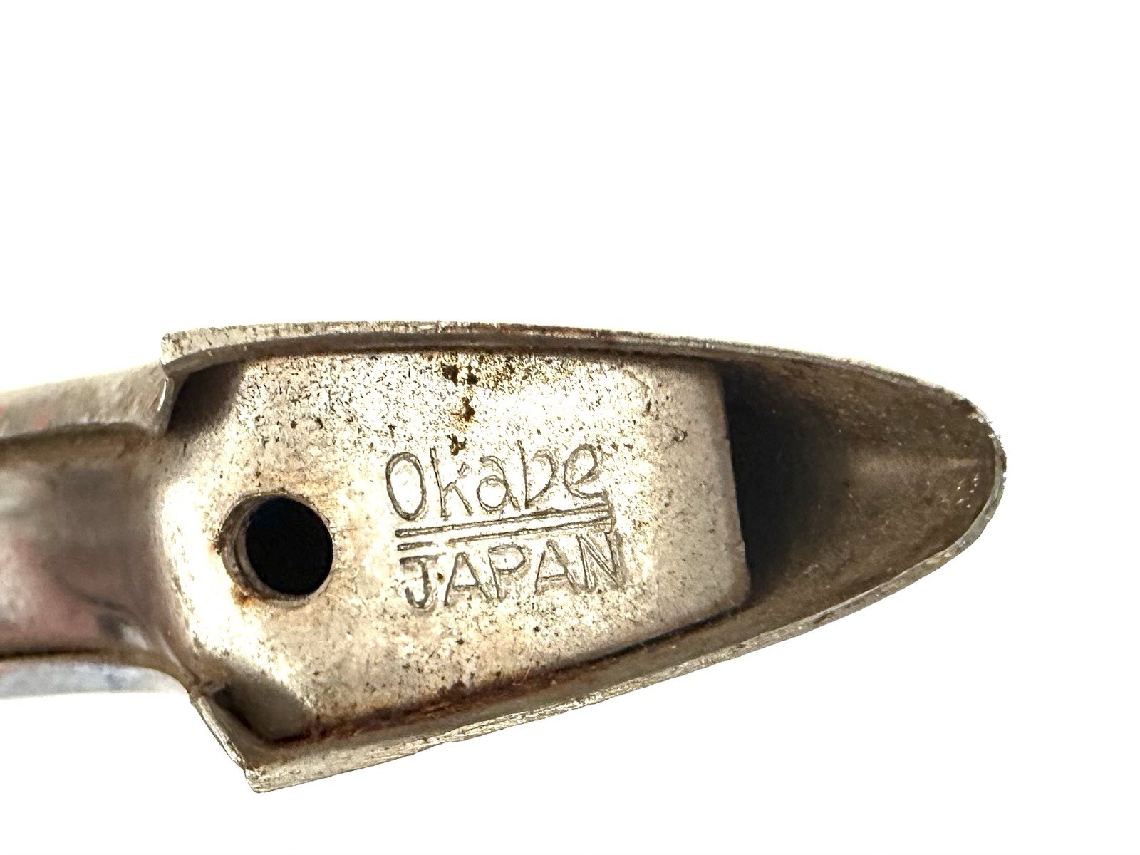 Vintage MCM Okabe Japan Draw Chrome Handle
