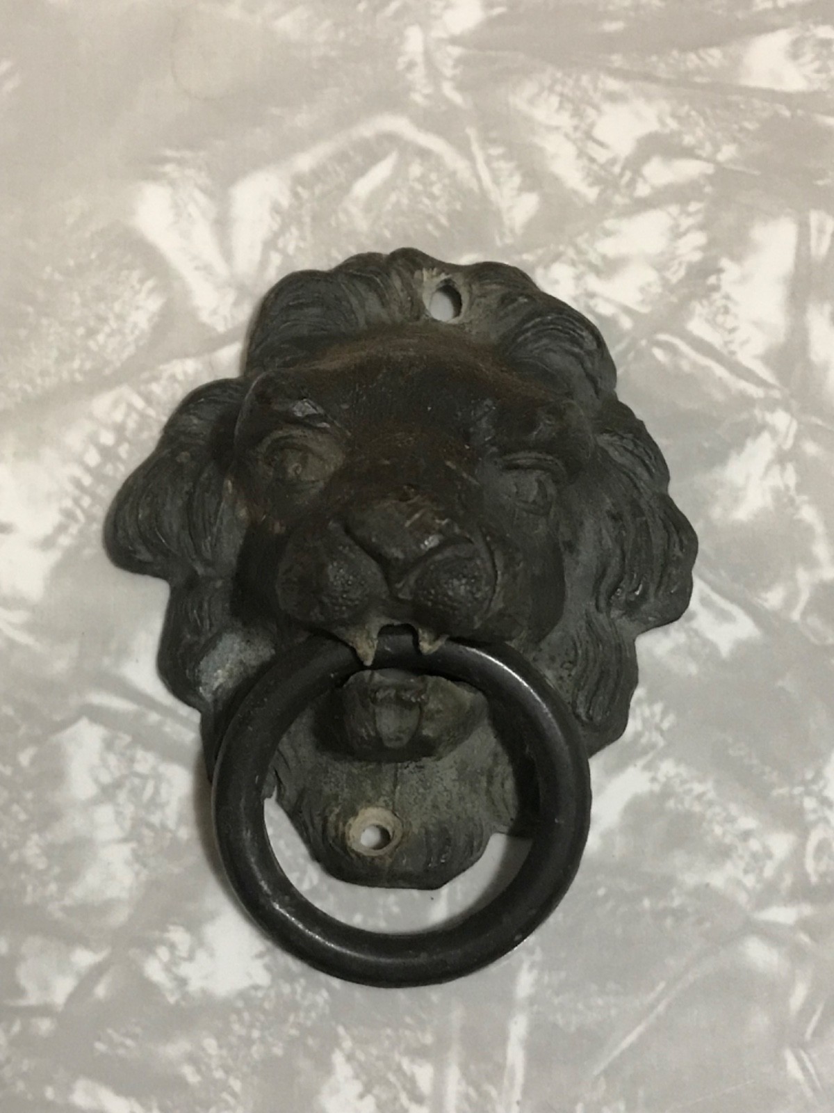 RARE GEORGIAN/EMPIRE LION DROP-PULLS! BEAUTIFUL BRONZE COLOR! MAKE AN OFFER