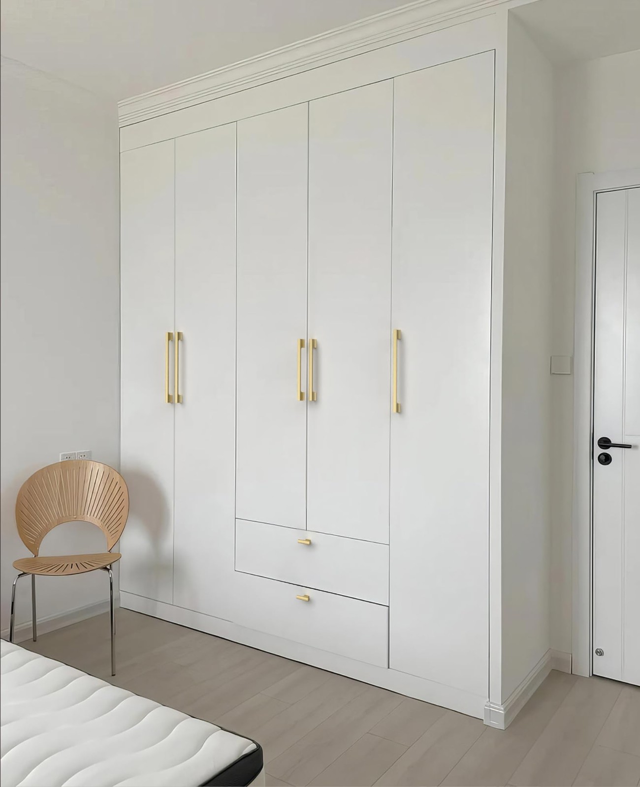 Knoklock 10 Pack 10 Inch254Mm Kitchen Cabinet Handles Brushed Gold Cabinet