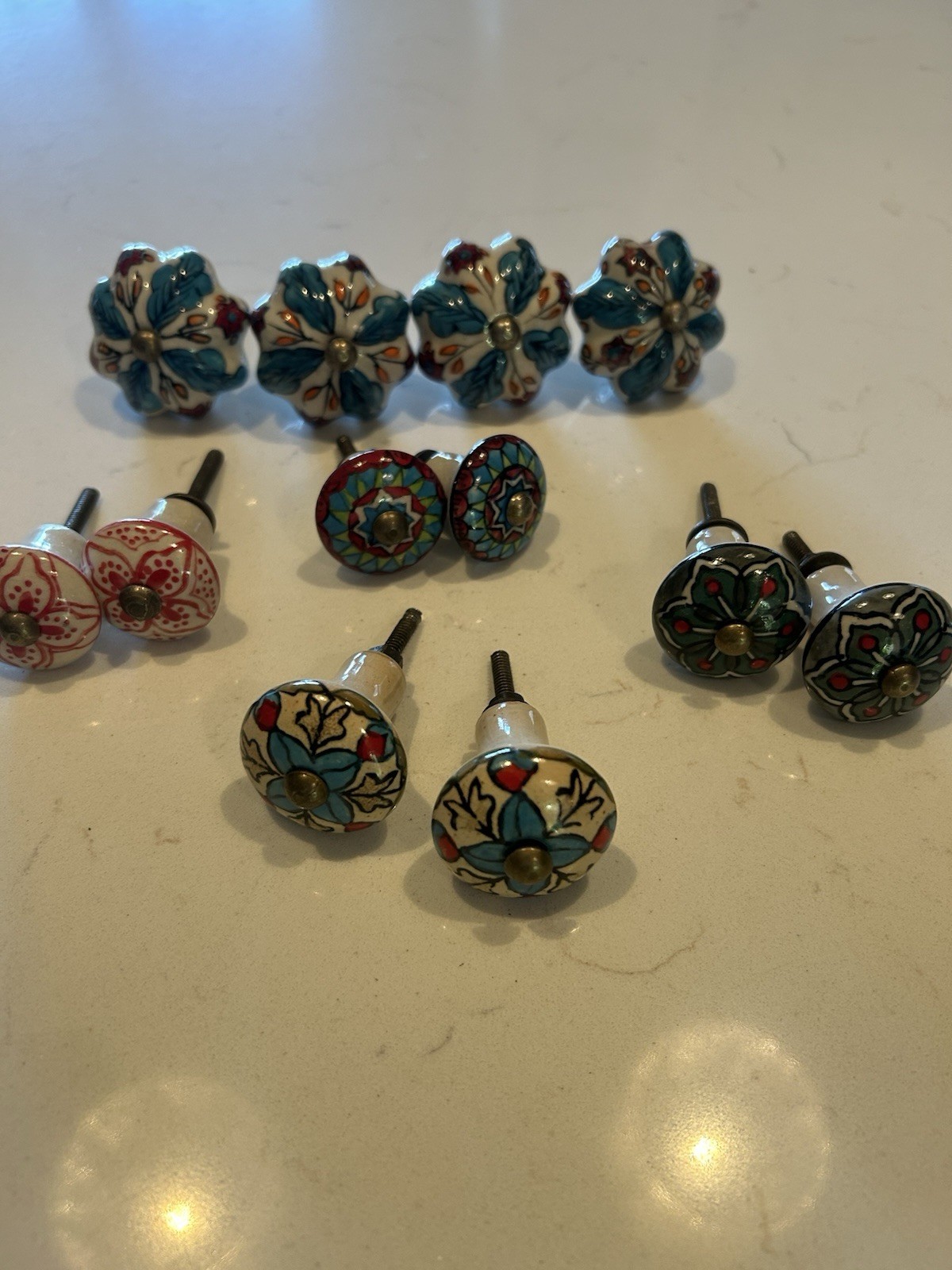 Decorative, Vintage, Floral, Boho Hardware For Drawers And Cabinets Pulls