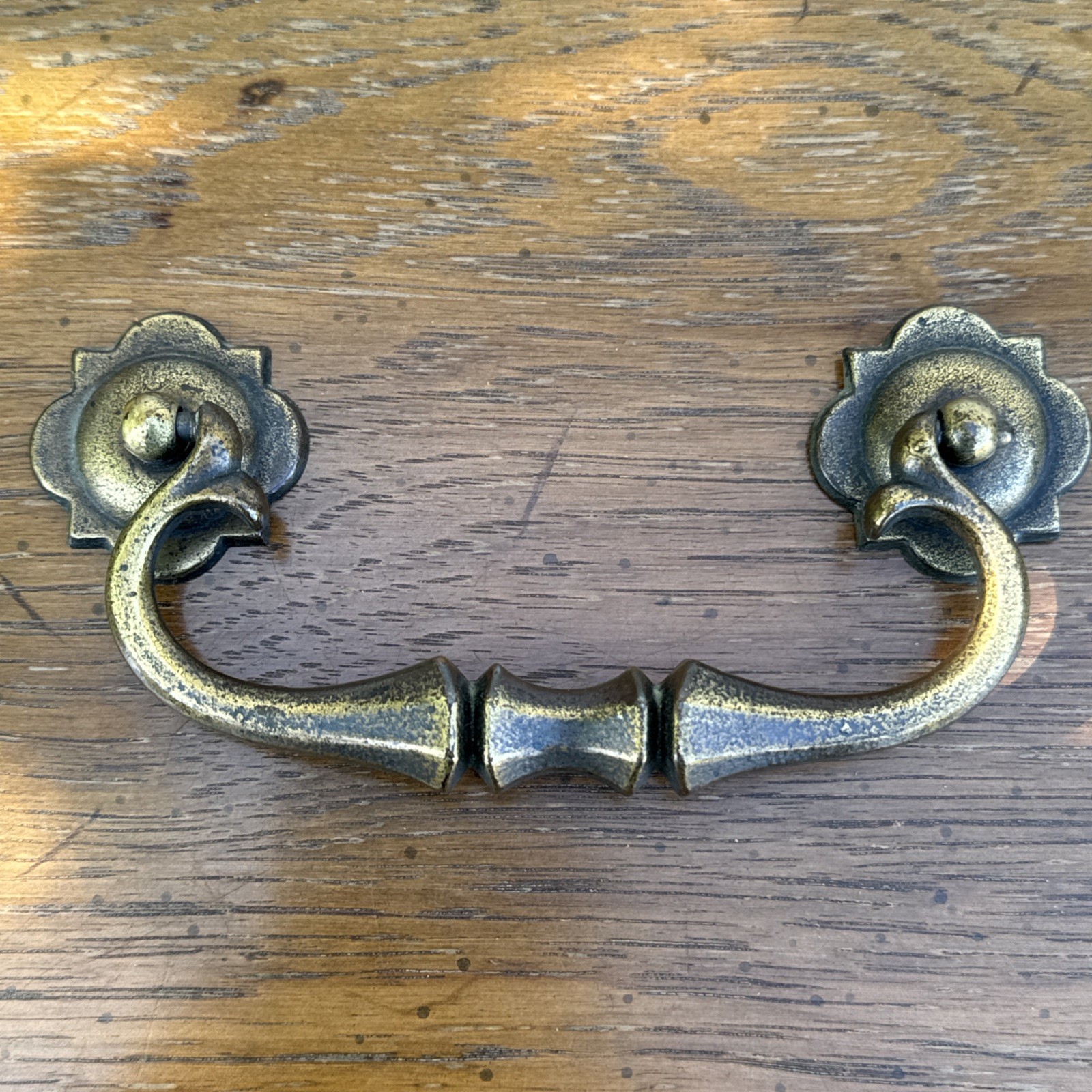Drexel Guildhall Drawer Pull For Vintage Dresser Nightstand Credenza MCM Brass