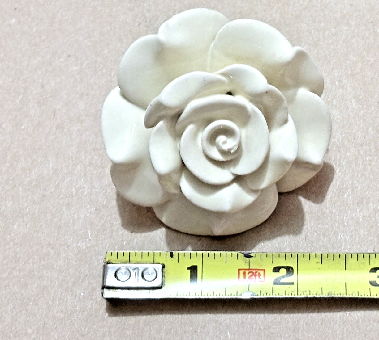 Vintage Drawer Cabinet Pull Knobs Lot Of 7 Ceramic Brass Wood Lucite