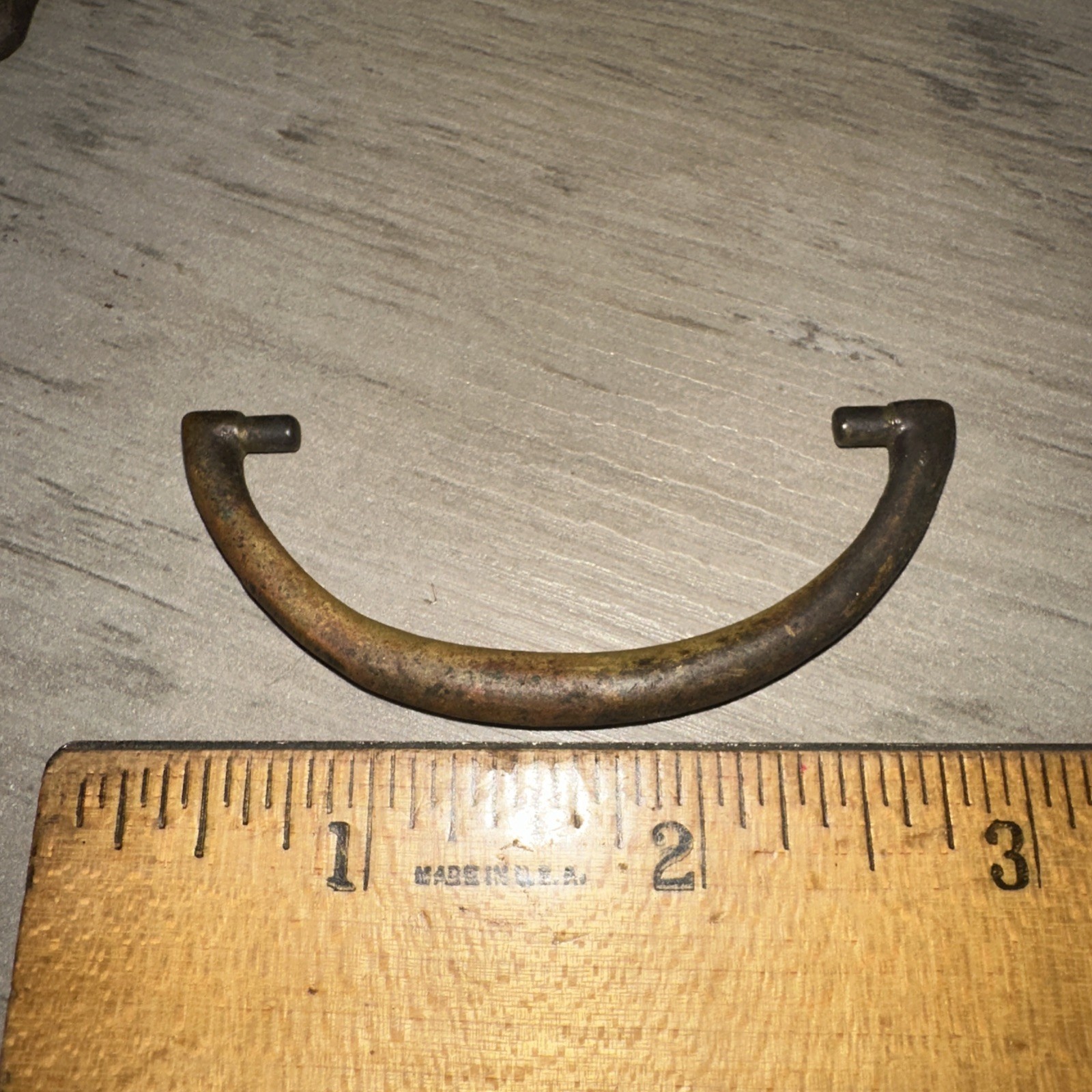 11 Old Drawer Pull Handles Nice Variety, Brass & Steel Vintage