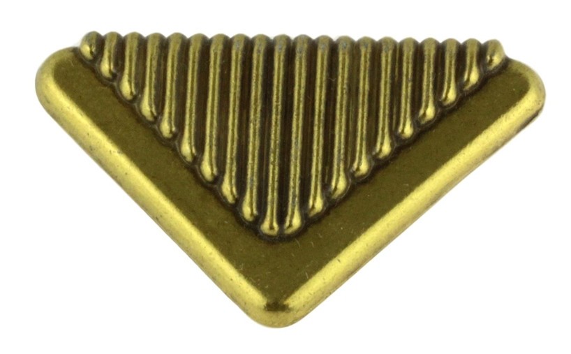 (5 Pack) 1-1/2 inch Art Deco Finger Pull Antique English