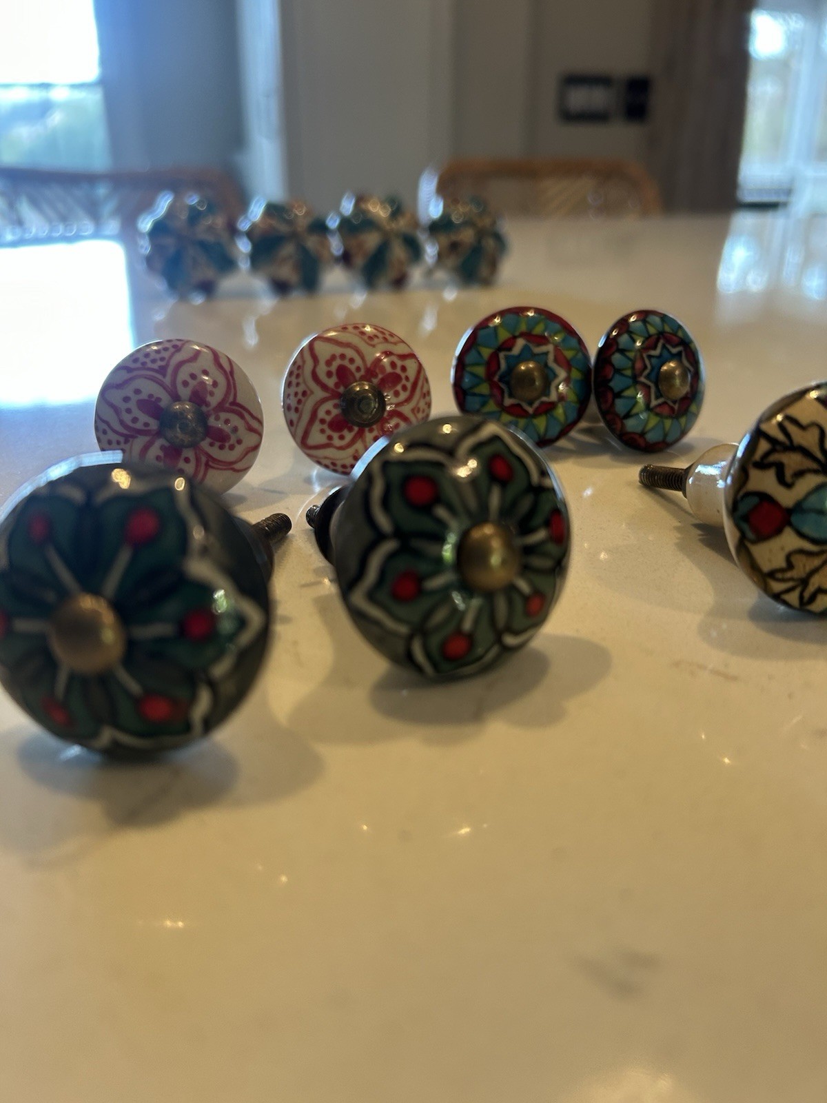 Decorative, Vintage, Floral, Boho Hardware For Drawers And Cabinets Pulls