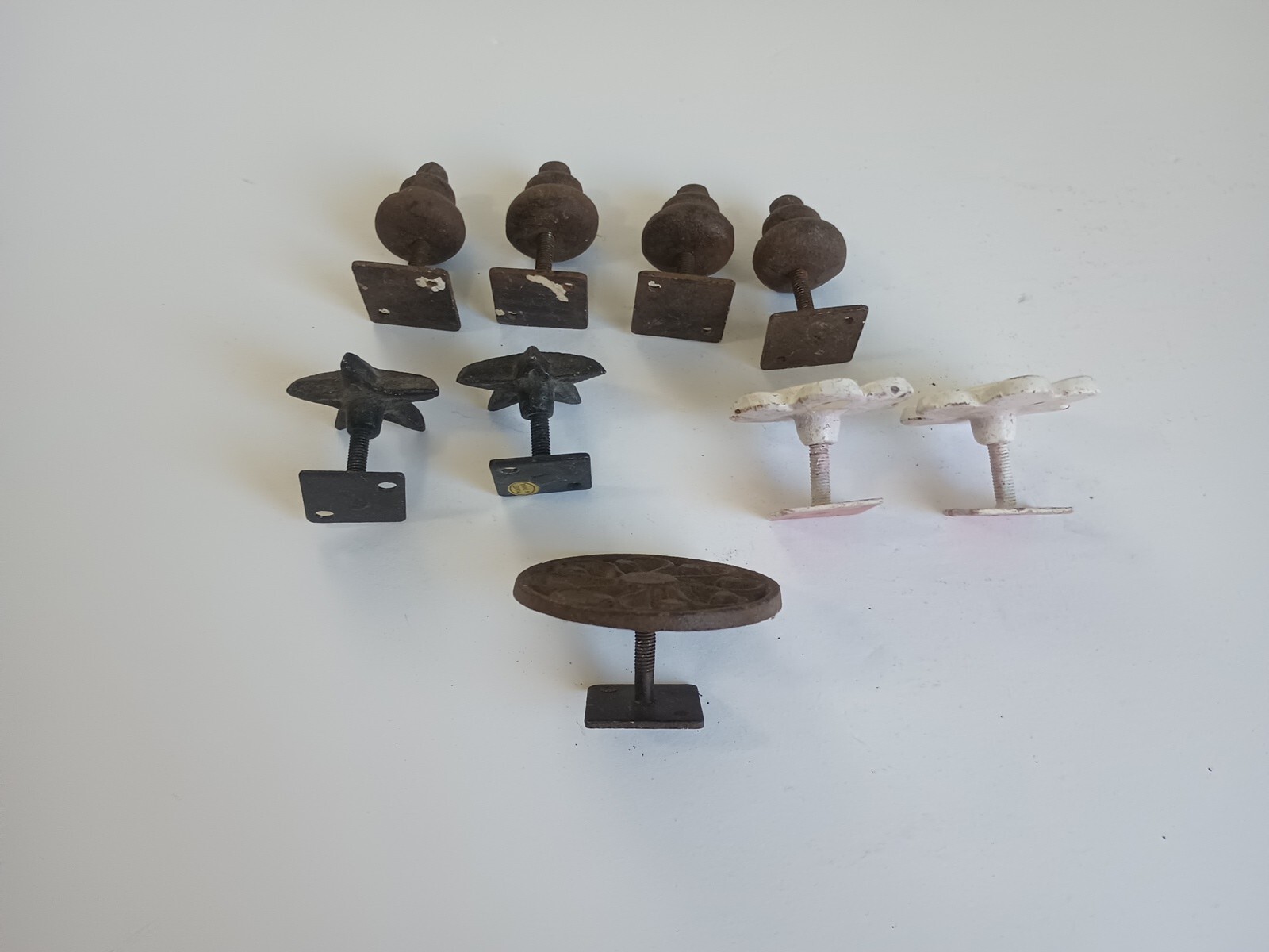 Decorative Salvaged Cast Iron Knobs