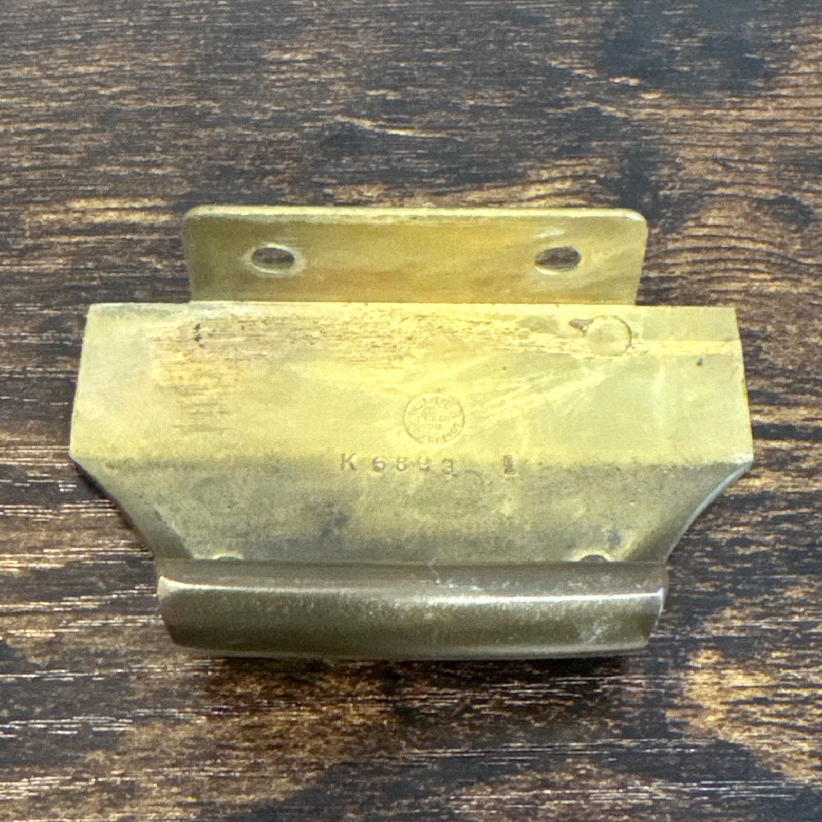 Drexel Precedent Drawer Pull Brass Handle Edward Wormley Mid Century Vintage