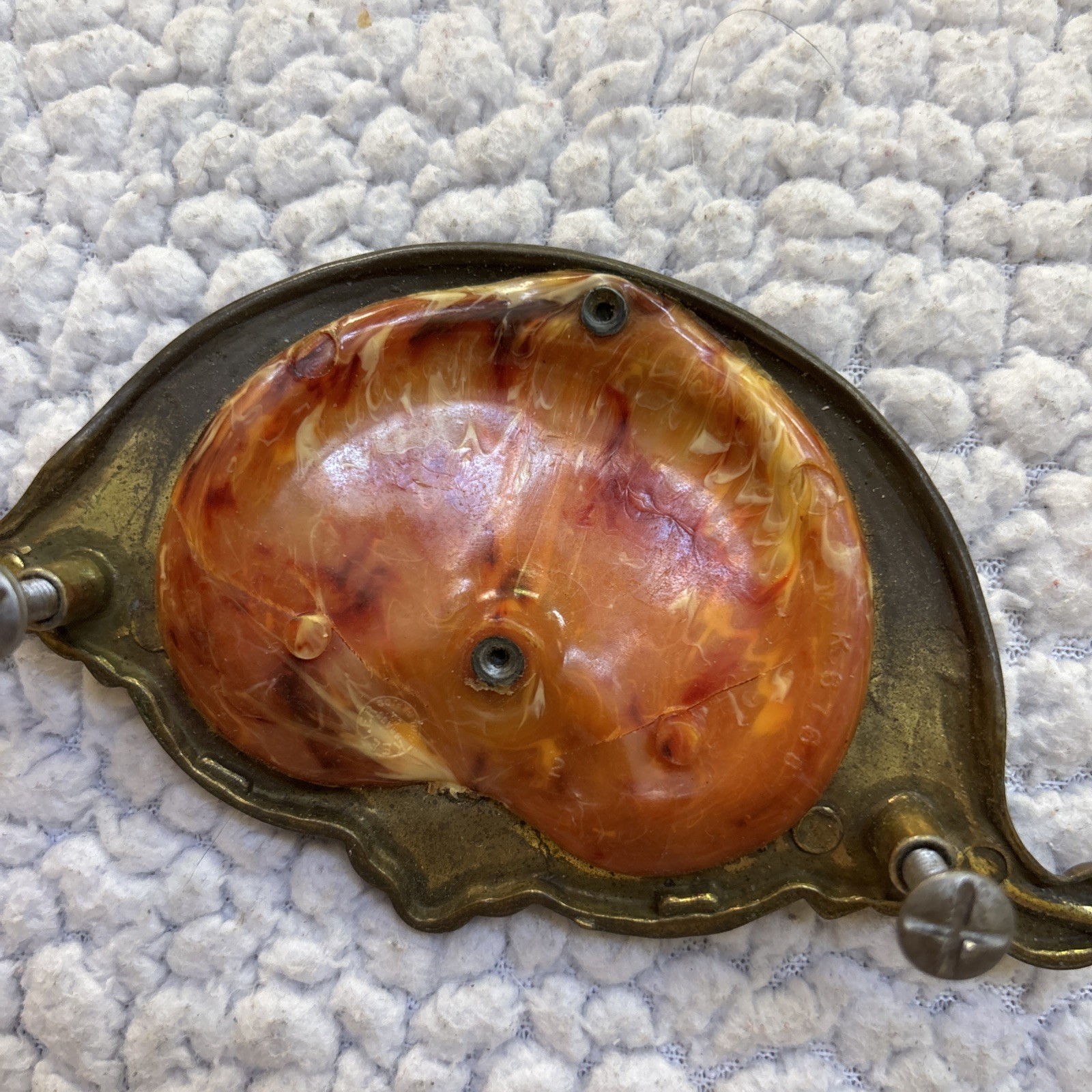 Antique Keeler Brass Co. Bakelite Drawer Pulls Handles Lot Of 9