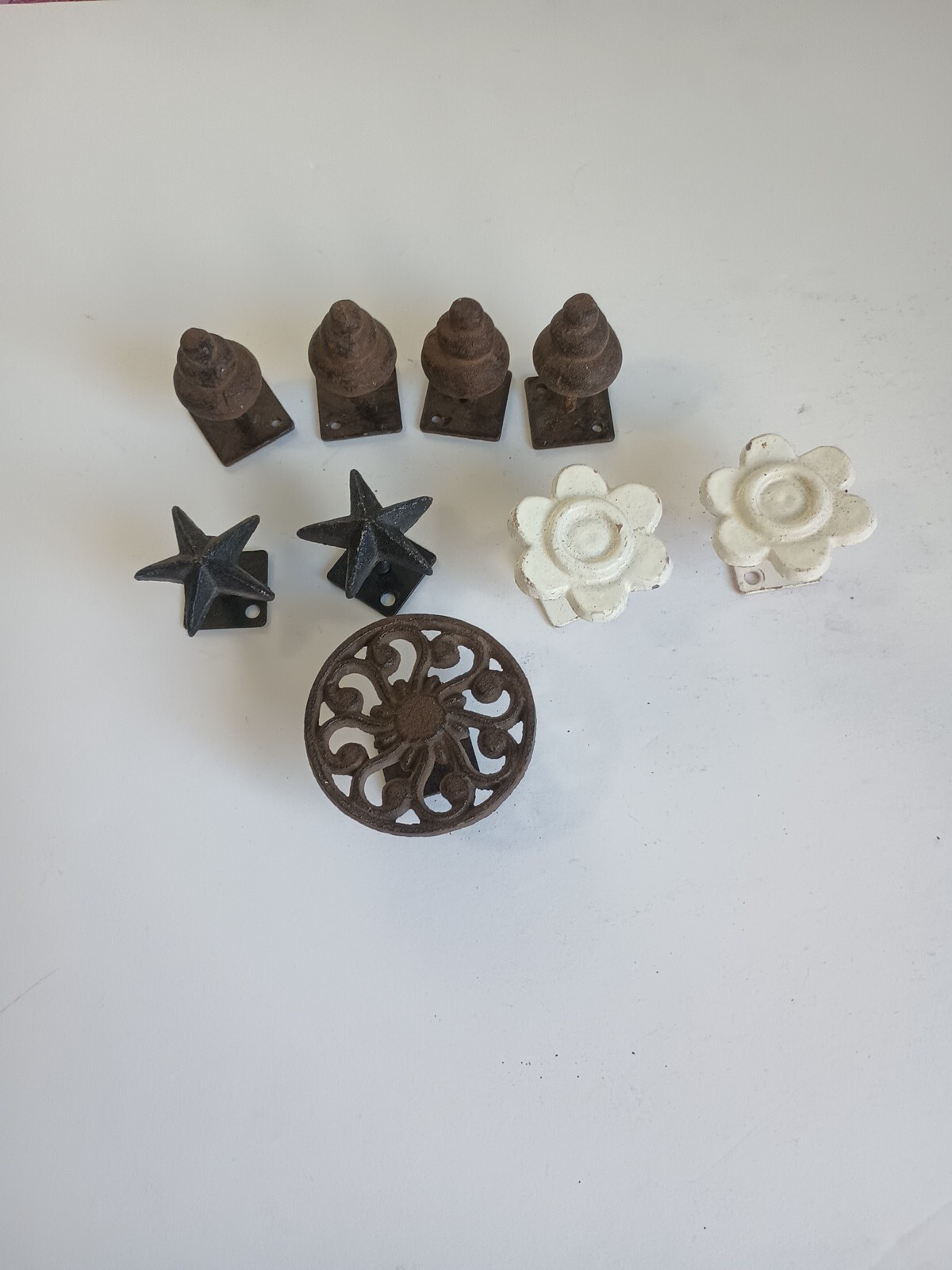 Decorative Salvaged Cast Iron Knobs