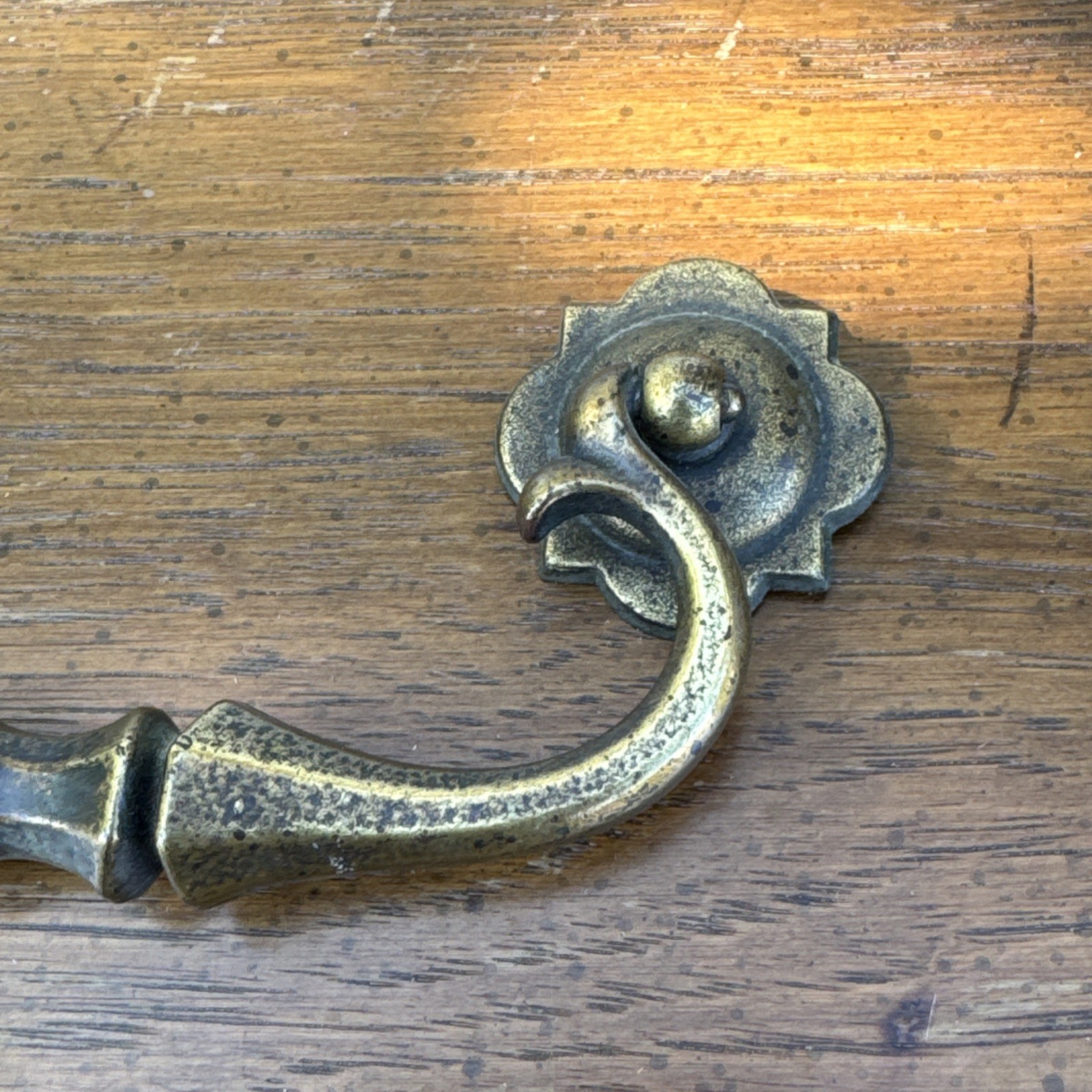 Drexel Guildhall Drawer Pull For Vintage Dresser Nightstand Credenza MCM Brass