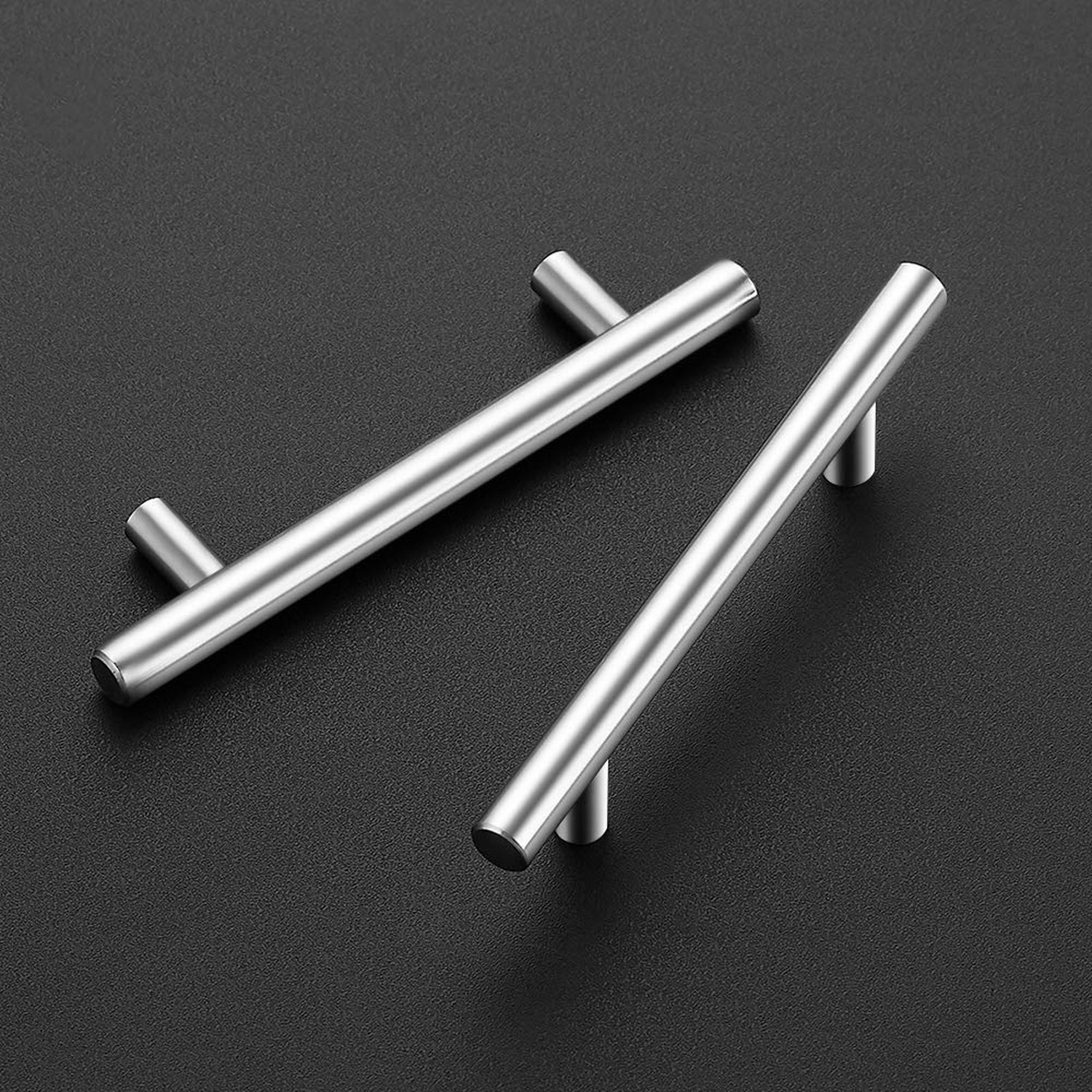 Ravinte Cabinet Handles – 30 Pack Brushed Nickel Kitchen Cabinet Pulls – 3 In…