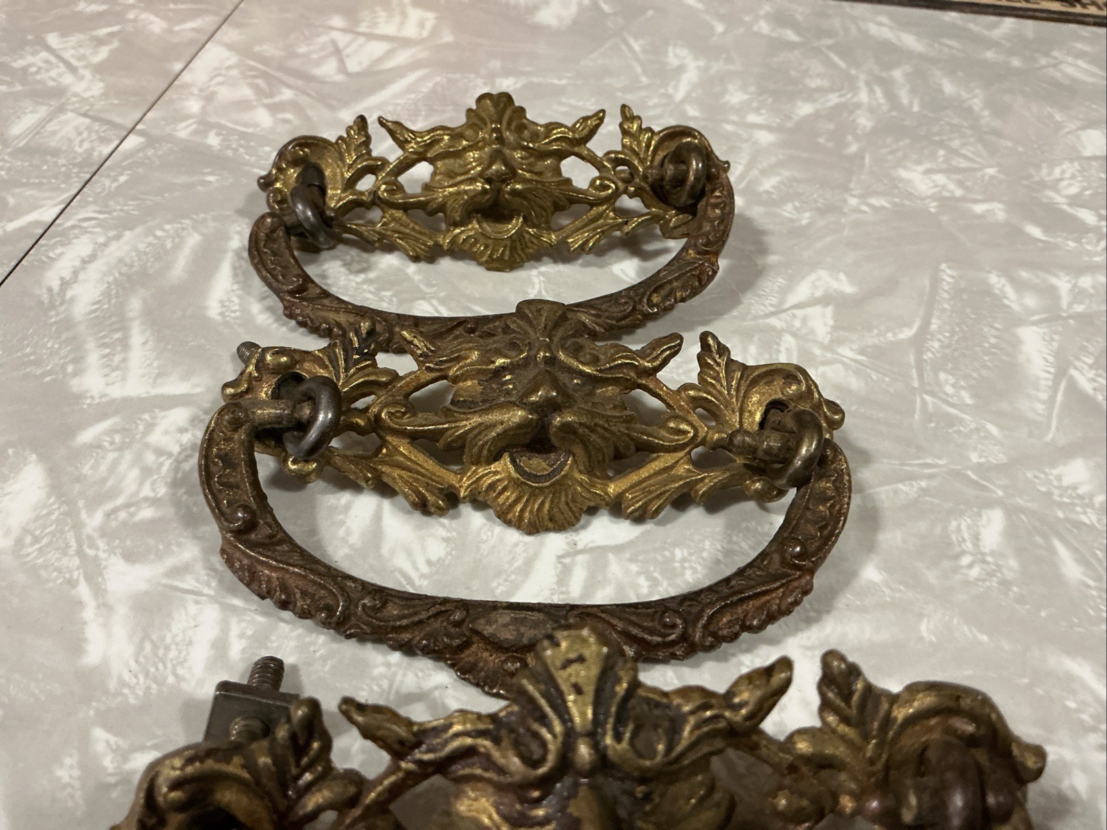 RARE FANCYVICTORIAN LION “OLD MAN WINTER” “ORNATE’”OLD Original Priced per pull