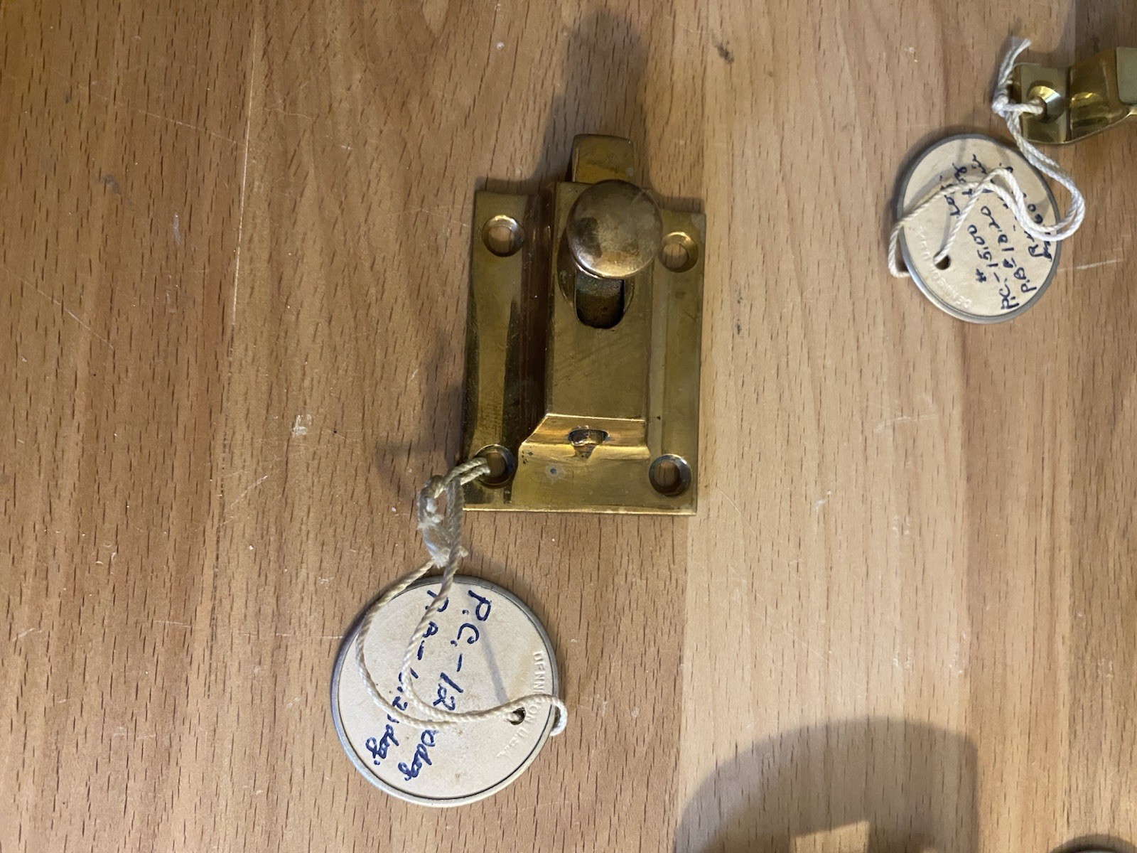 Lot Of Vintage Brass Hardware