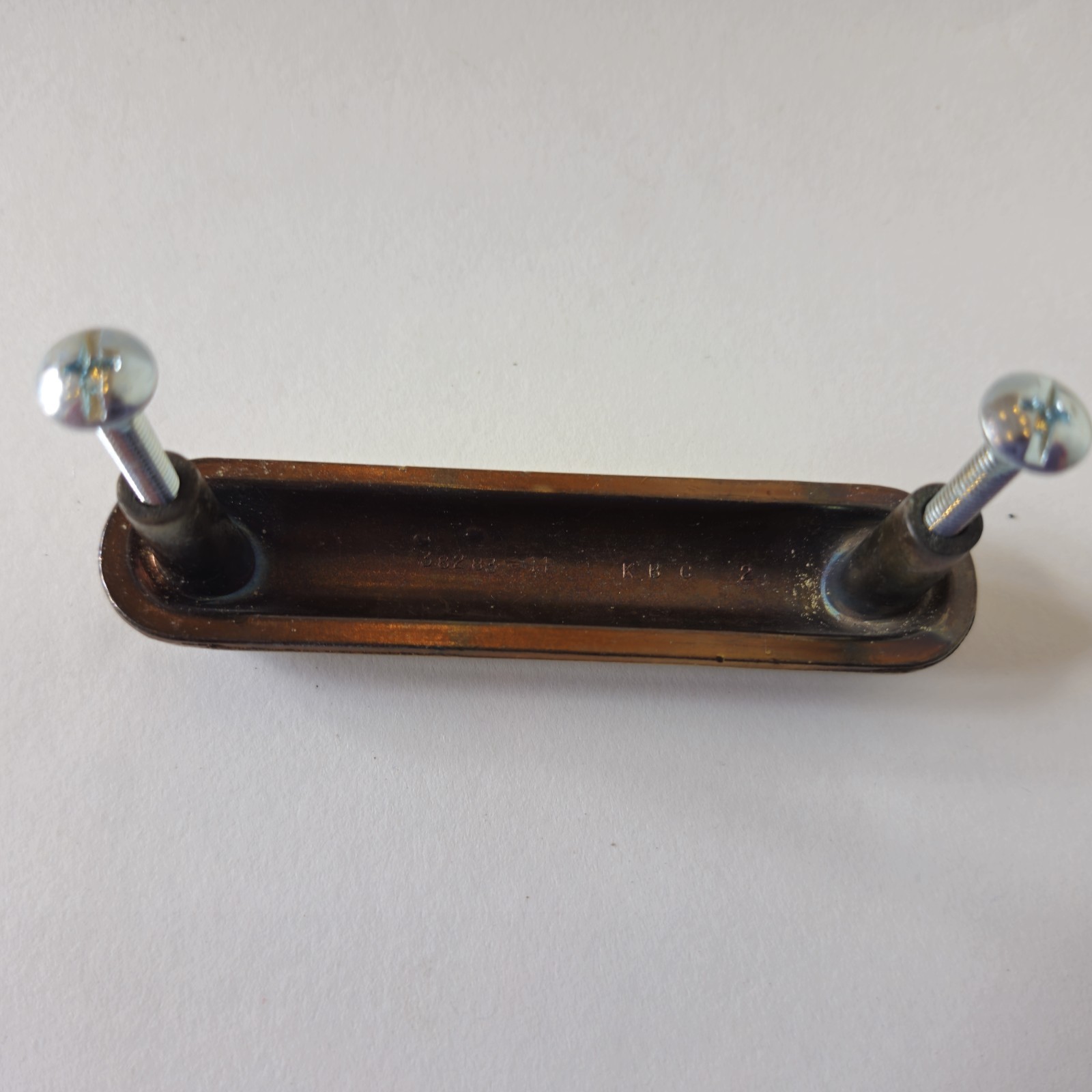 Vintage Keeler Brass Co. KBC Cabinet Drawer Pull Handle Art Deco Victorian