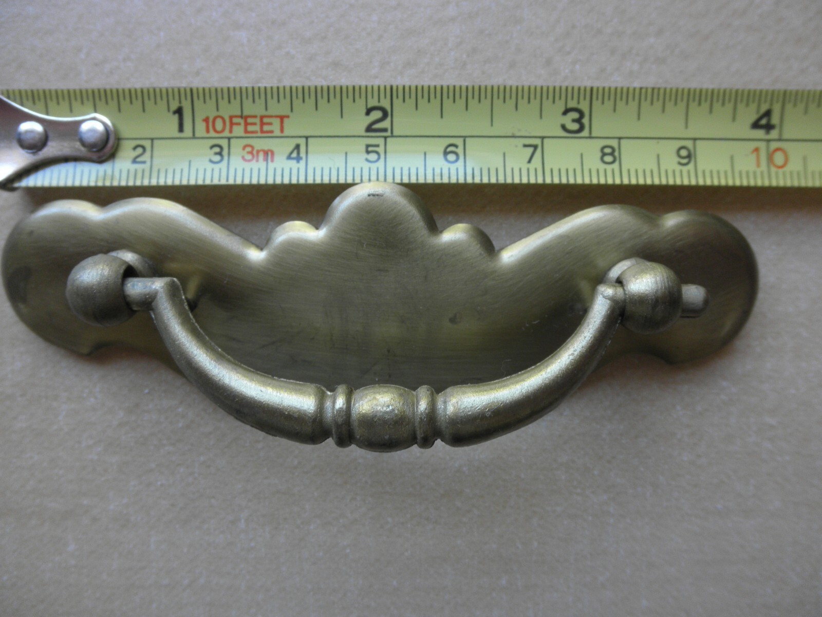 Brass colored drawer handle pulls by Allison. New in the bag.