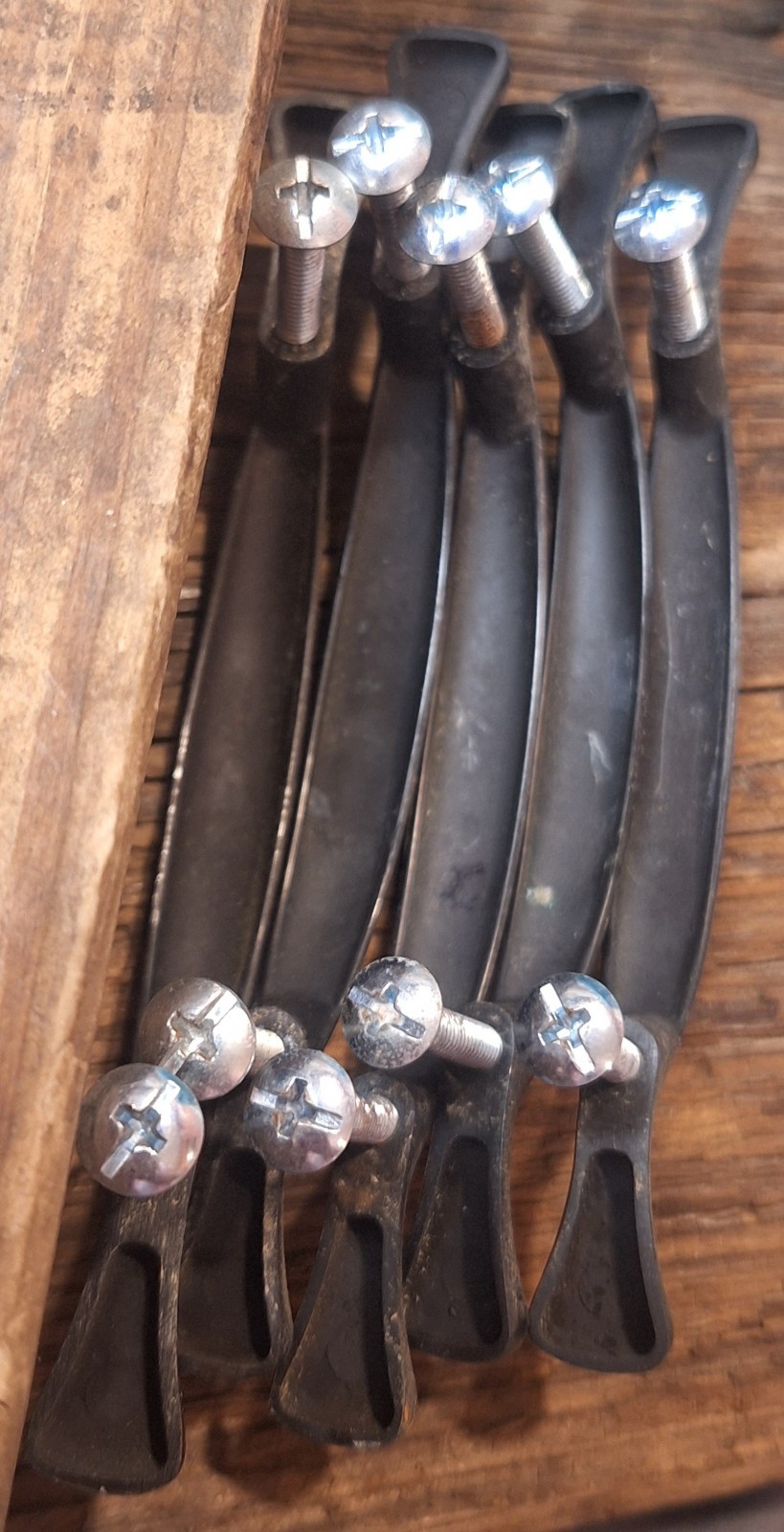 5 Vintage Bronze Tone Aluminum Drawer/Cabinet Handle Drawer Pull Knobs