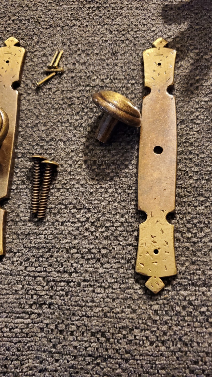 Vintage Art Deco 60s or 70s Drawer or Cabinet Handles