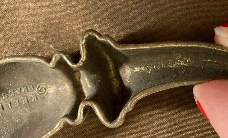 Vintage Keeler Brass Co. KBC Large Drawer Pull Handle Furniture 60s-70s 80s