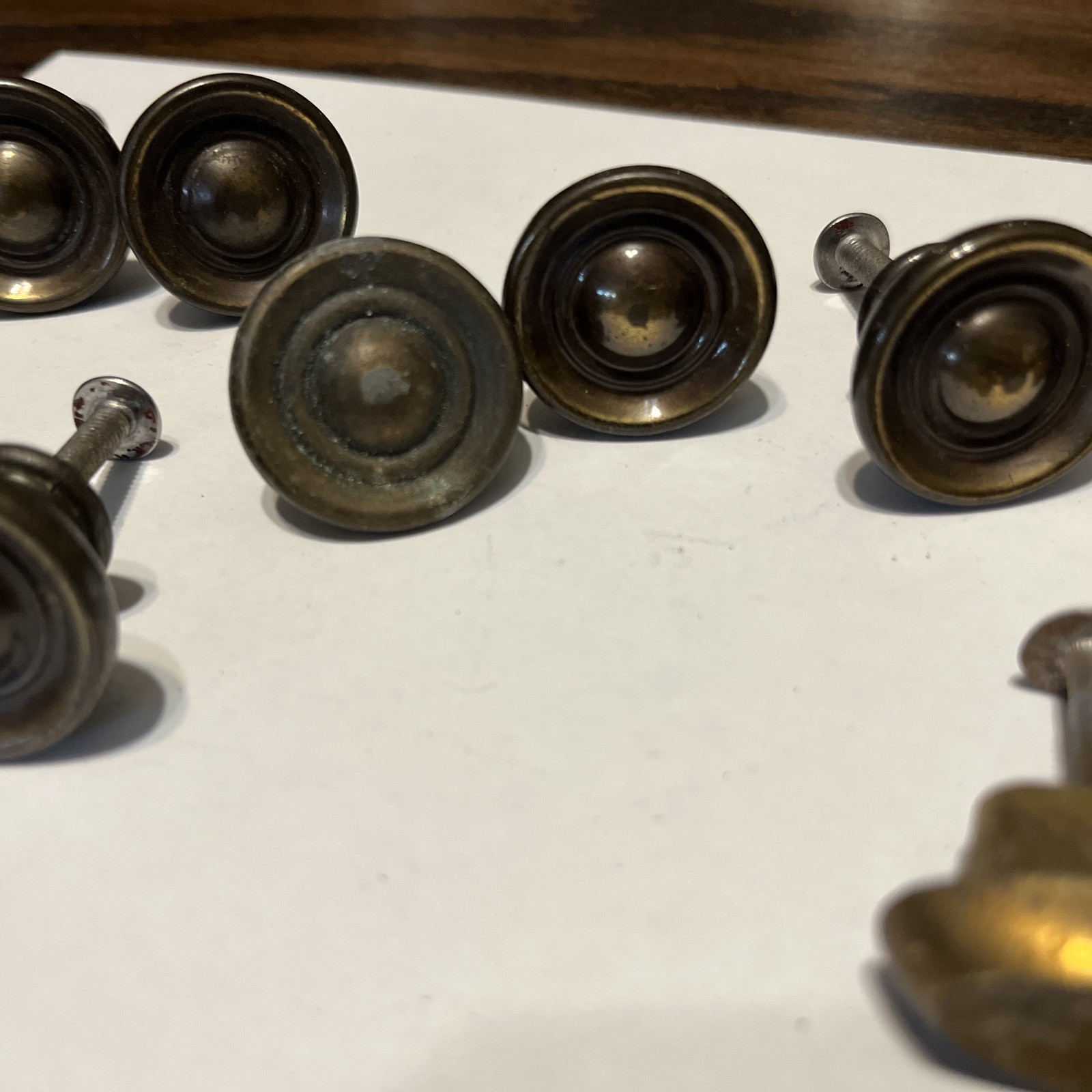 Lot Of 12 Assorted Vintage Drawer Pulls Knobs