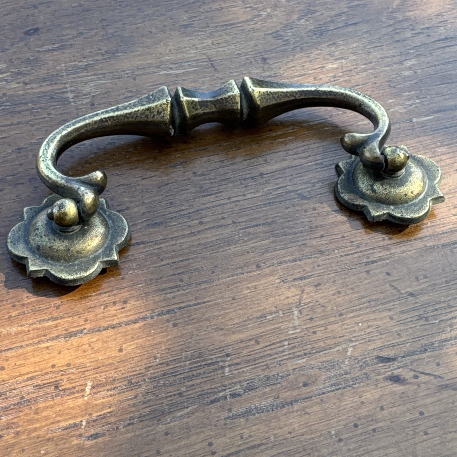 Drexel Guildhall Drawer Pull For Vintage Dresser Nightstand Credenza MCM Brass