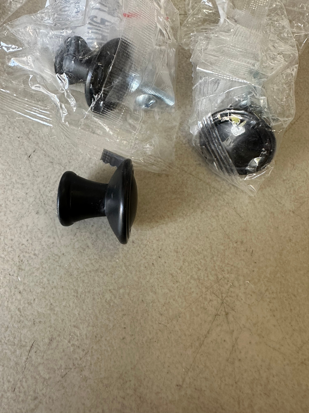Lot of 3 GlideRite 1″ Dia Round Deco Cabinet Knob Oil Rubbed Bronze 80110-ORB-1
