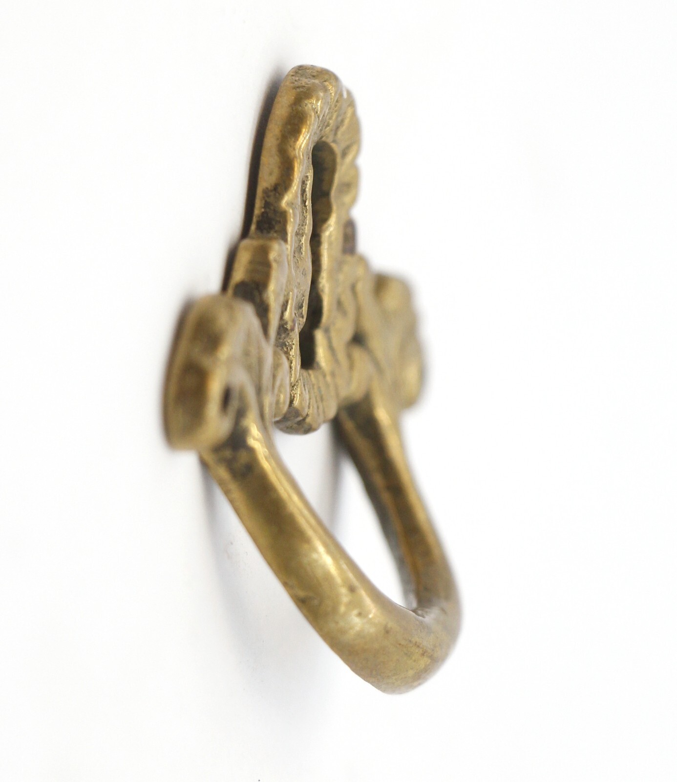 Pair of Traditional 2 in. Brass Keyhole Drawer Pulls