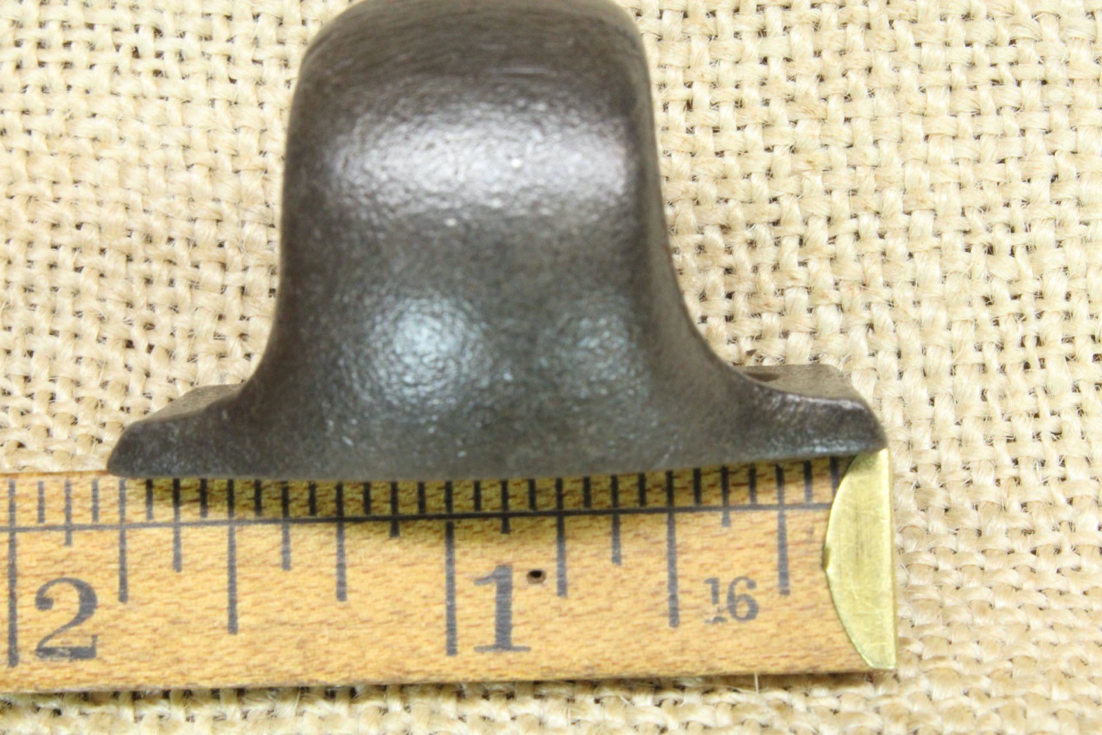 Old Window Sash Lift 1 1/2″ Drawer Pull Handles Smooth Textured Cast Iron