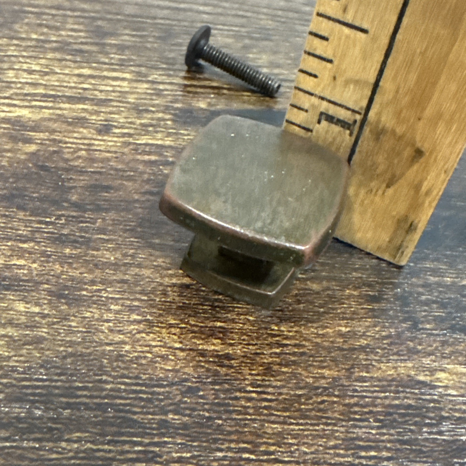 Drexel Newport Drawer Knob Brass Handle Vintage Hardware Dresser Nightstand Pull