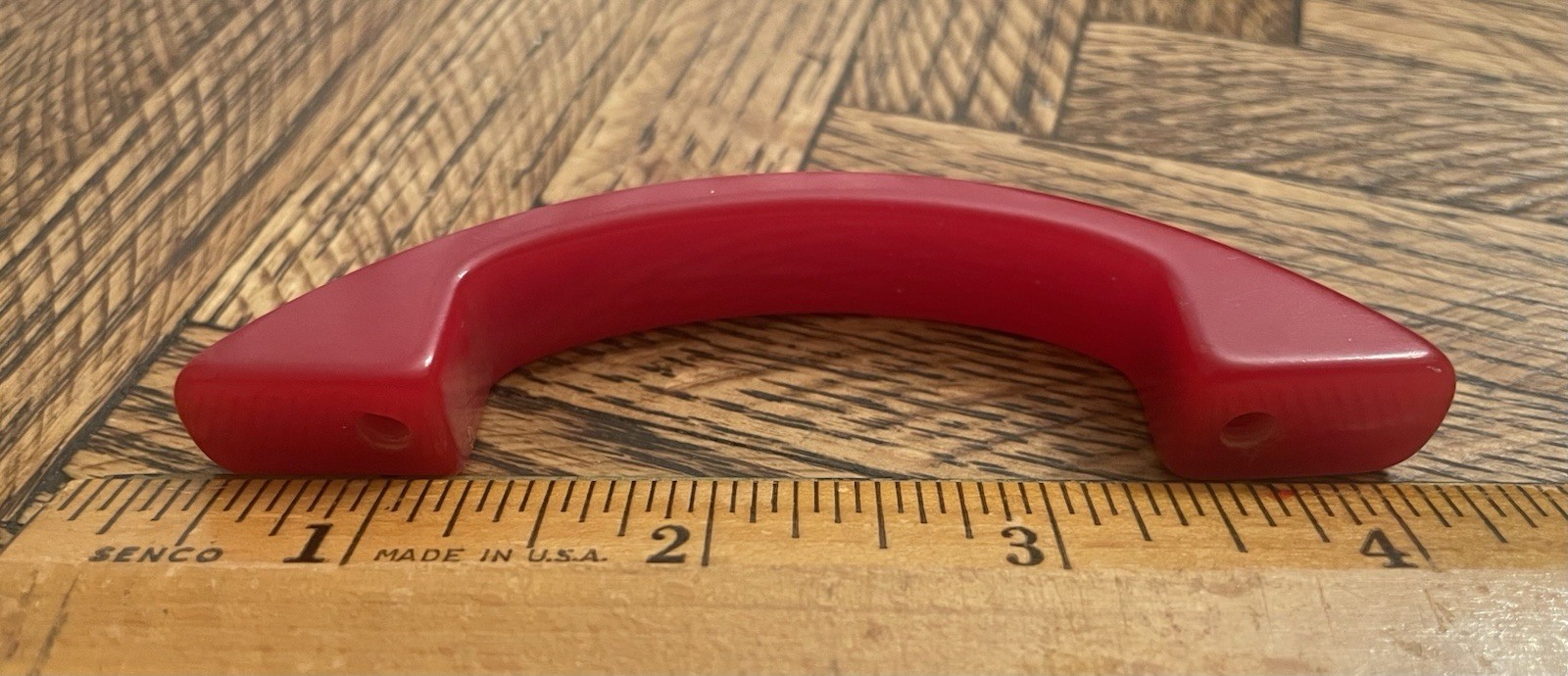Cherry Red Bakelite Art Deco Drawer Pulls 1930-1940 ~ Rare Set Of 17