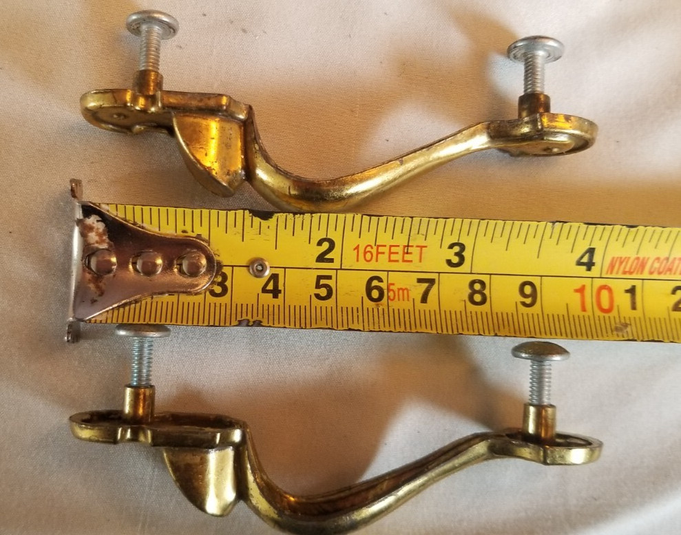 Lot of 2 Elegant Unique Design Dresser Furniture Cabinet Pull Handles
