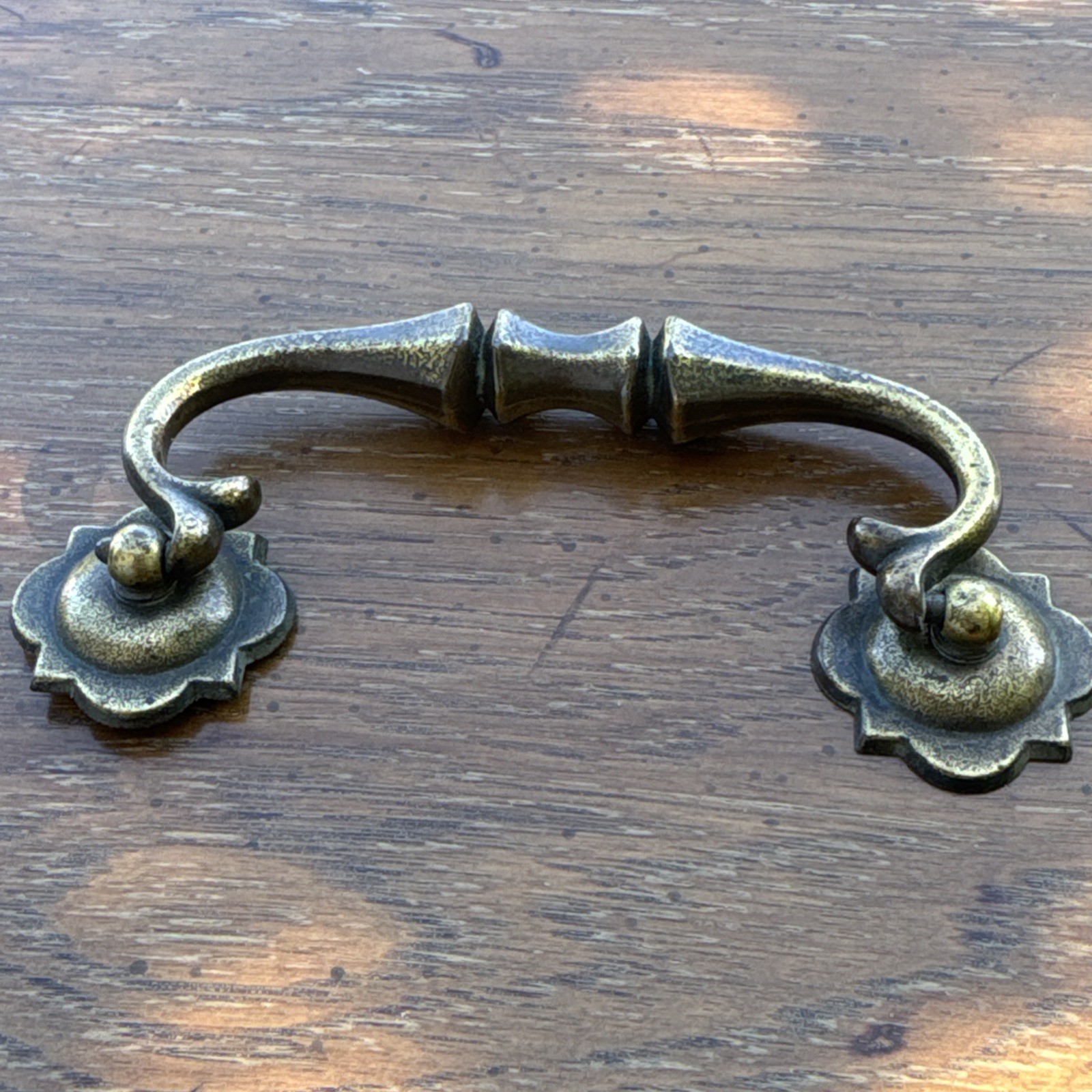 Drexel Guildhall Drawer Pull For Vintage Dresser Nightstand Credenza MCM Brass