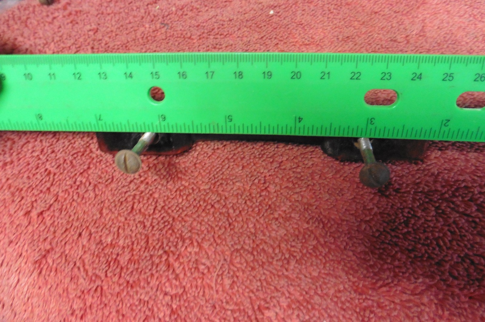 1 Vtg Drawer door cabinet pull Handle Bakelite