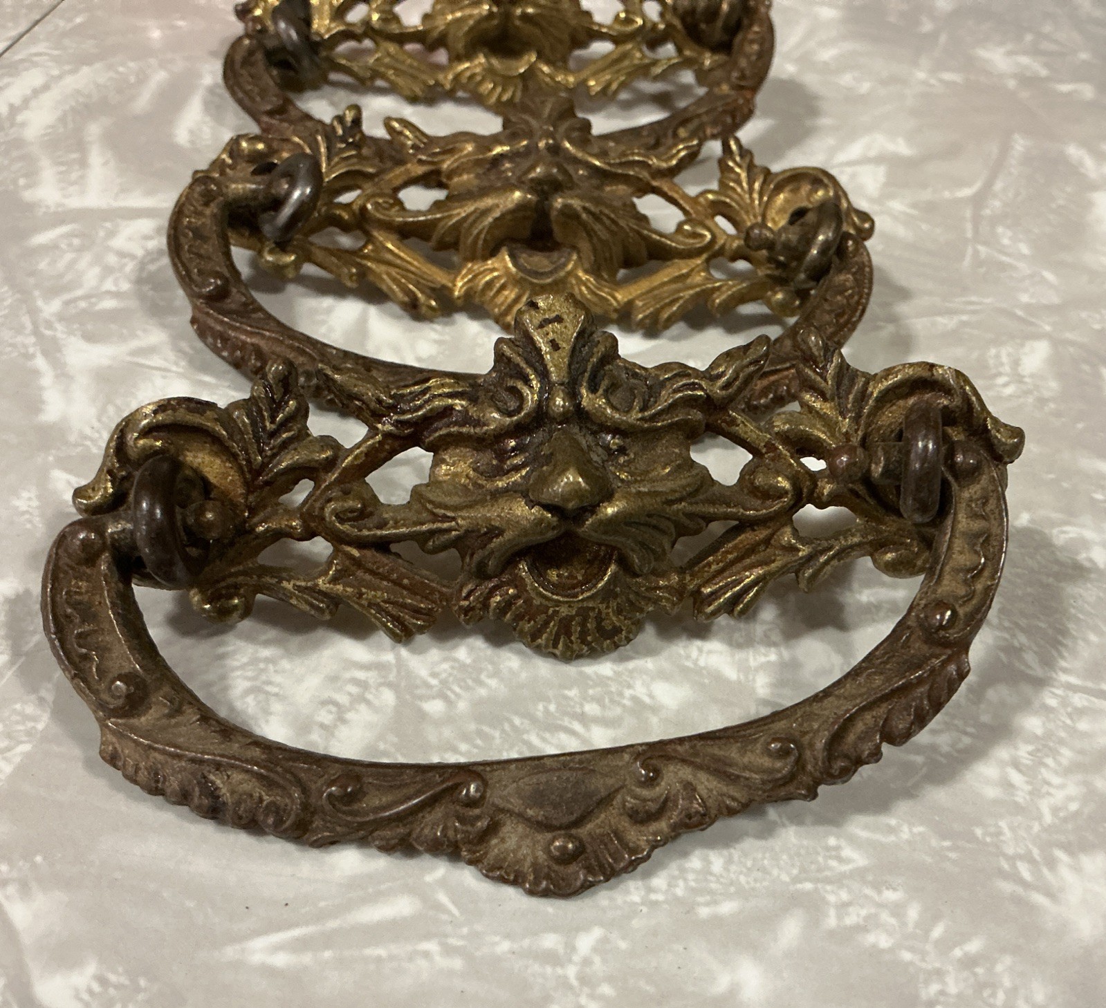 RARE FANCYVICTORIAN LION “OLD MAN WINTER” “ORNATE’”OLD Original Priced per pull