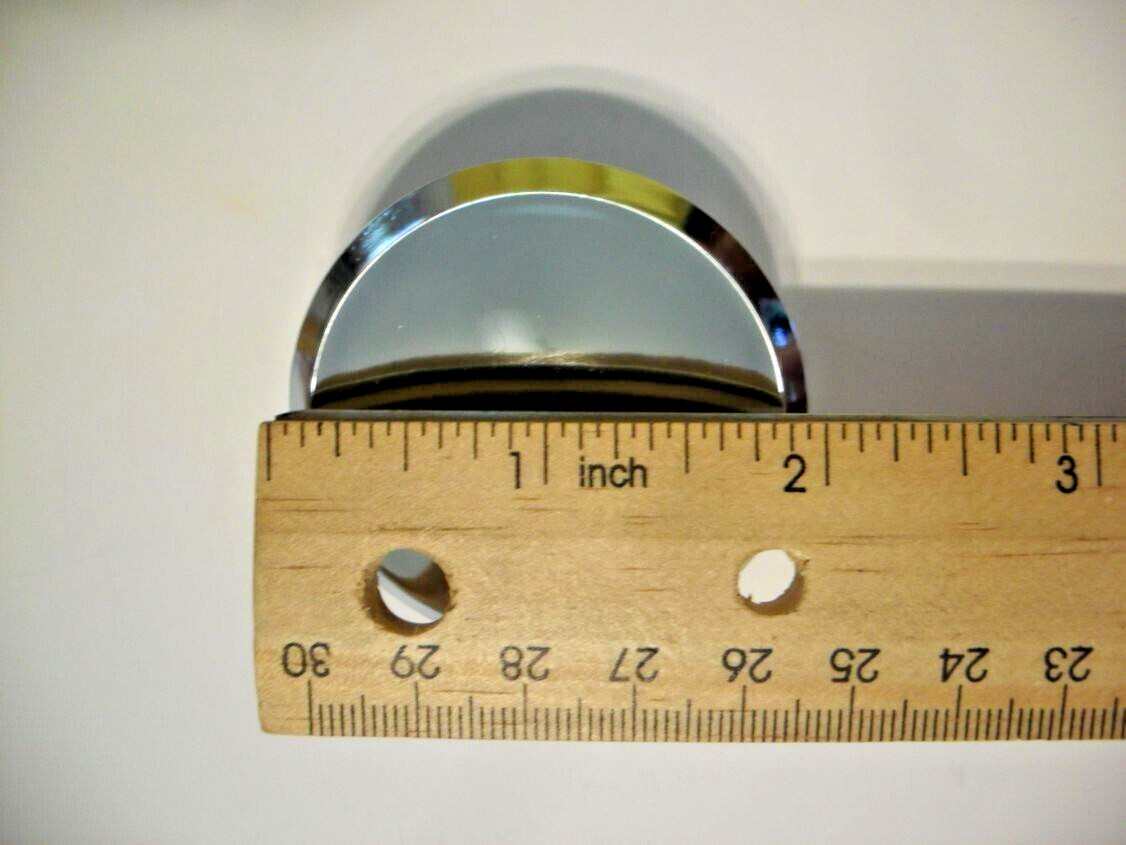 Vintage Nos 2″ Chrome Drawer Knobs Concave Face Cabinet Handle Amerock T-554