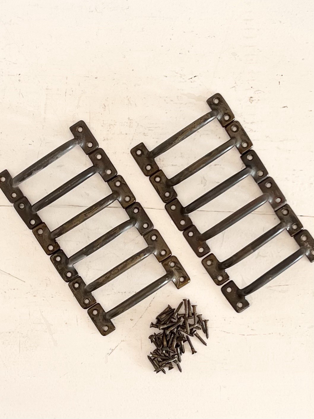 12 Antique Vintage Sash Window Bar Lifts Cast Iron Drawer Pulls