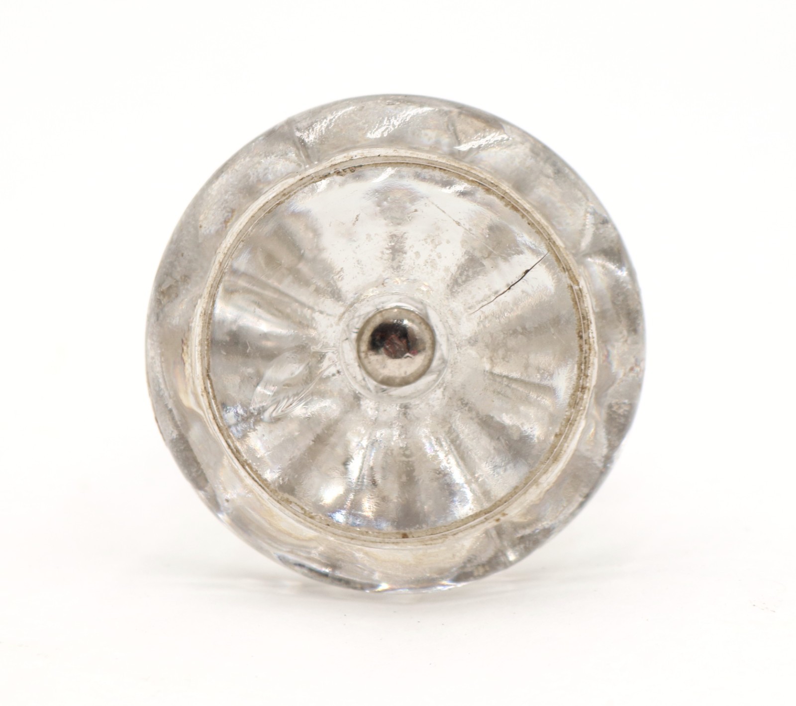 Vintage 2 in. Round Glass Cabinet Drawer Knob Set