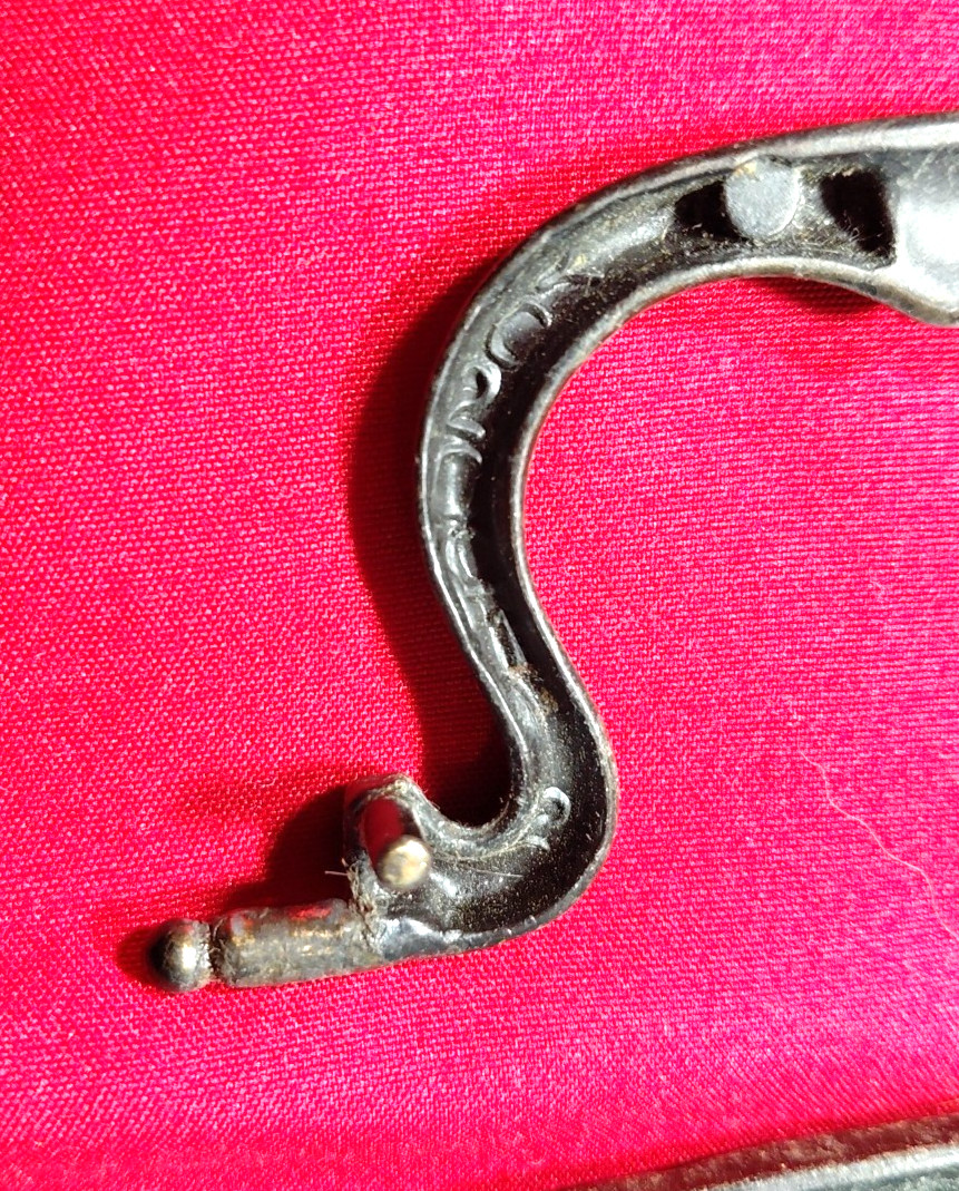 Antique Solid Brass Drawer Bail Drop Handle Pulls Lot of 4 Patina 2 Designs