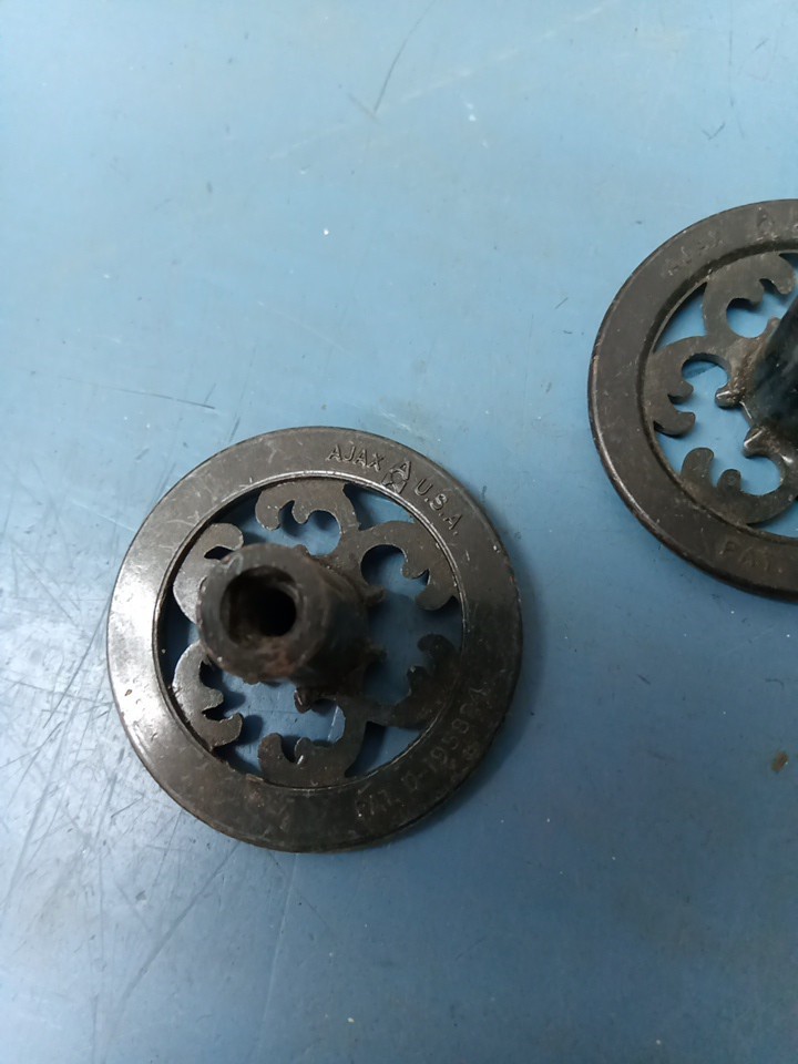 Lot Of 2 Vintage AJAX Drawer Handles (LL)